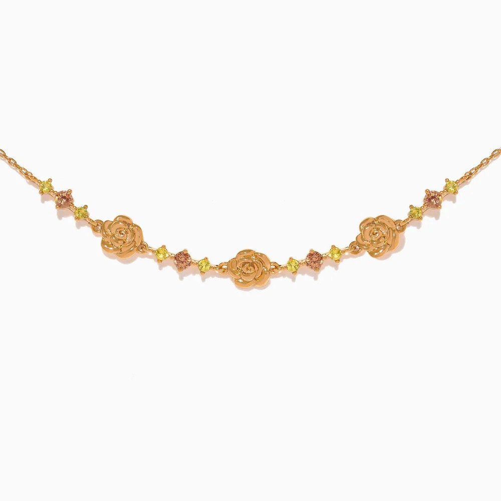 Beauty&nbsp;&amp;&nbsp;the&nbsp;Beast&nbsp;Enchanted&nbsp;Rose&nbsp;Bracelet - Gold