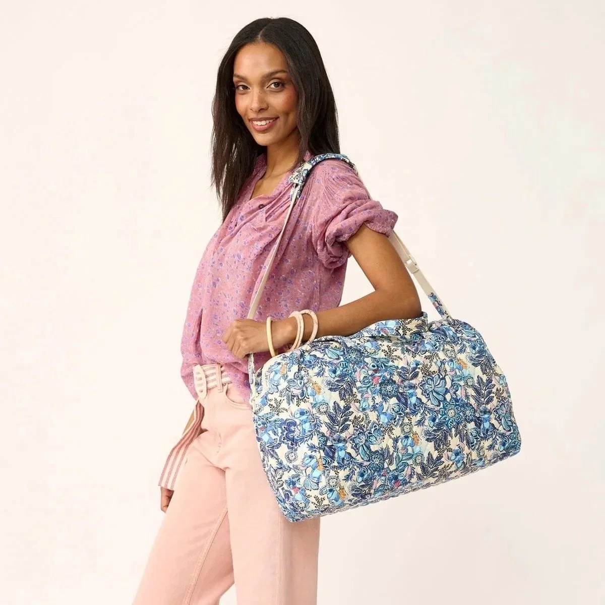 New Vera Bradley Disney Stitch Leafy Blooms Collection