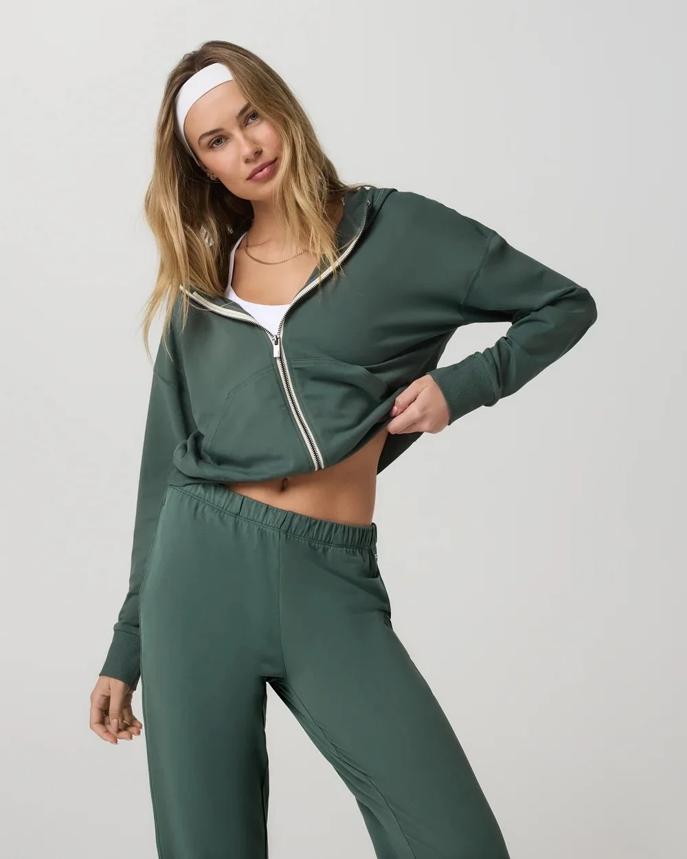 Halo Modern Full Zip Hoodie