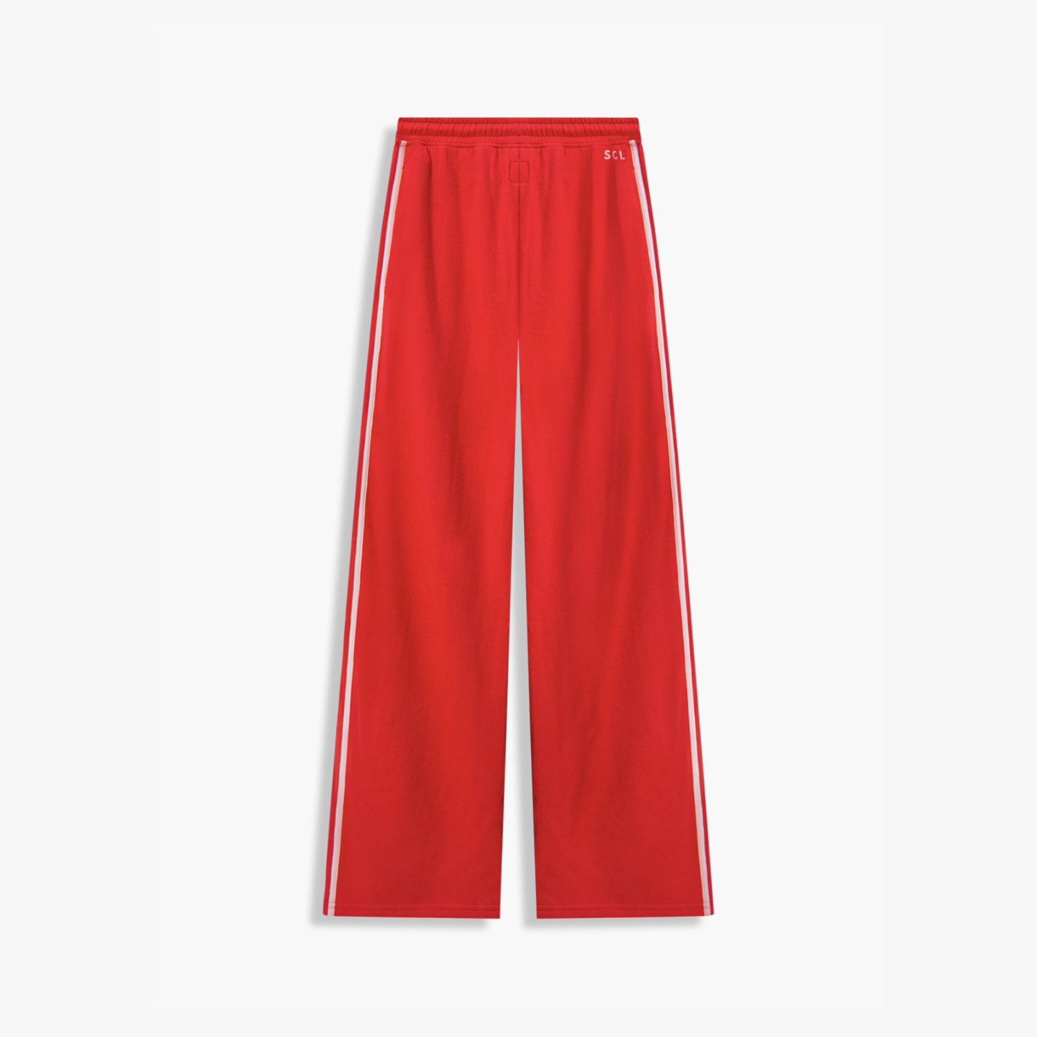 Fleece Straight Leg Pant with Side Stripe