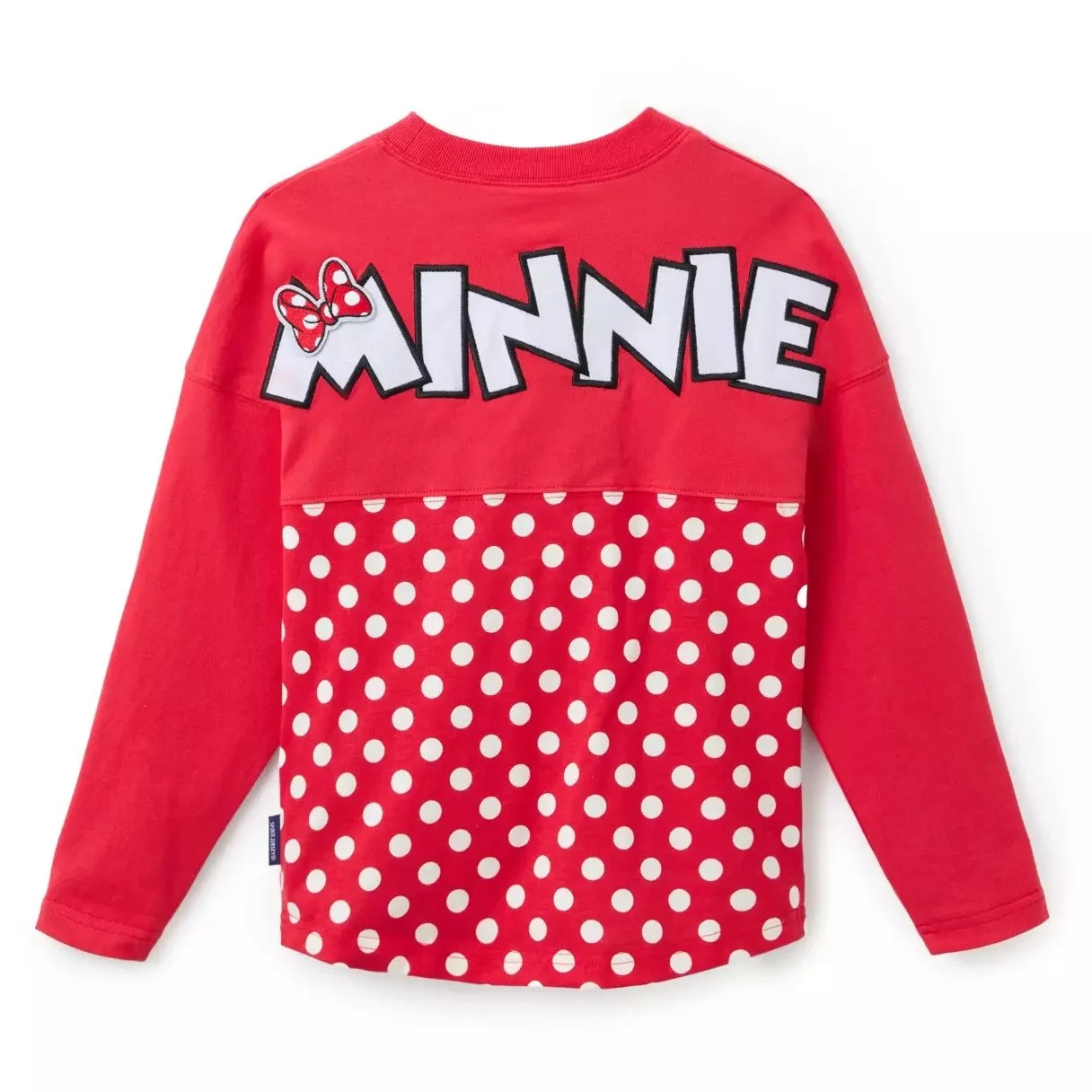 Kids Minnie Polka Dot Customizable Spirit Jersey