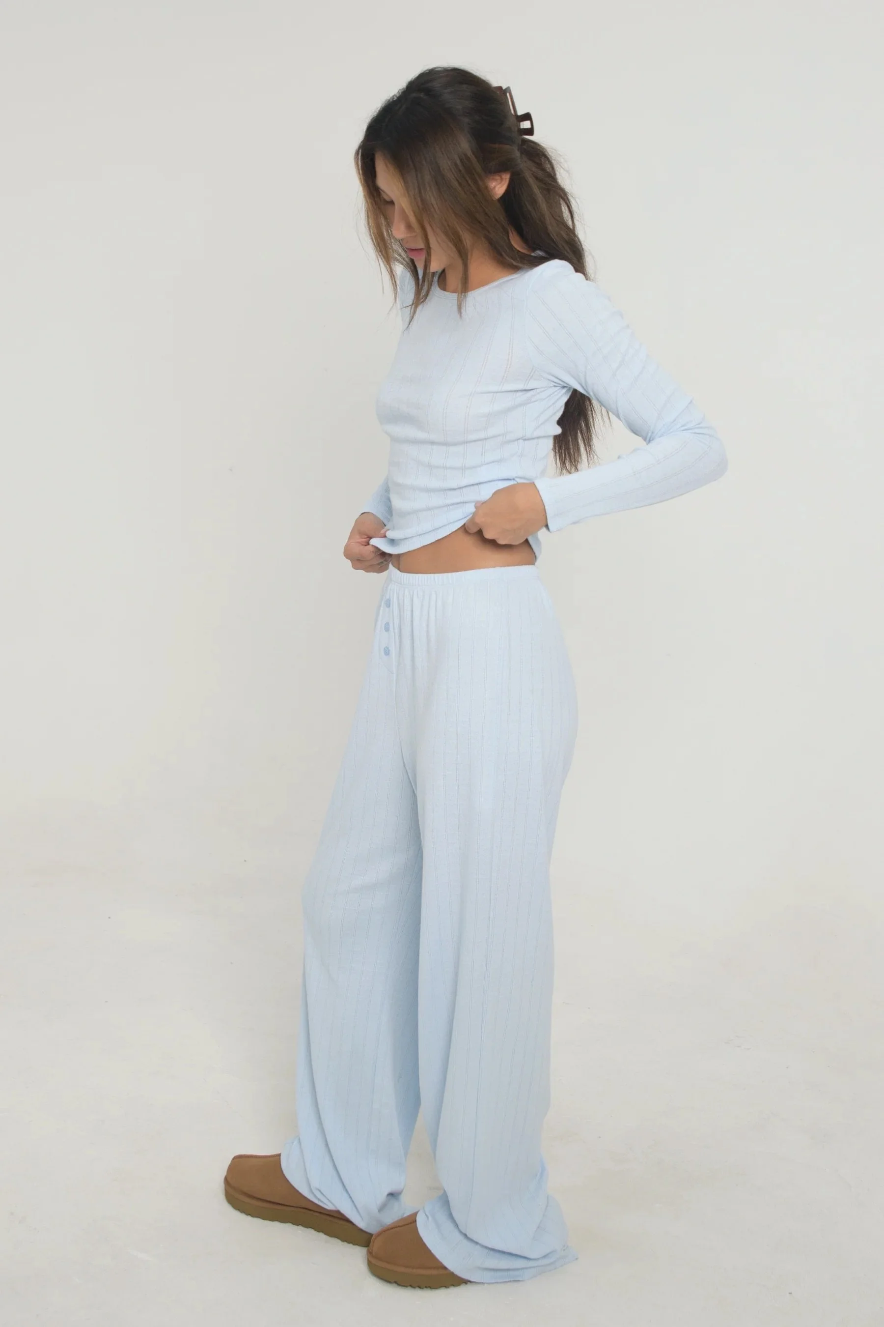 Pointelle Pants