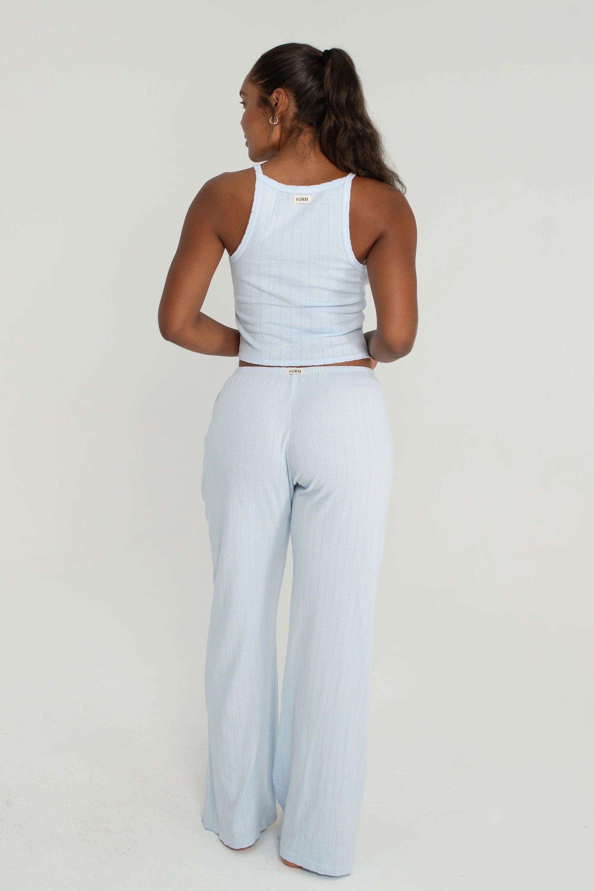 Pointelle Scoop Tank