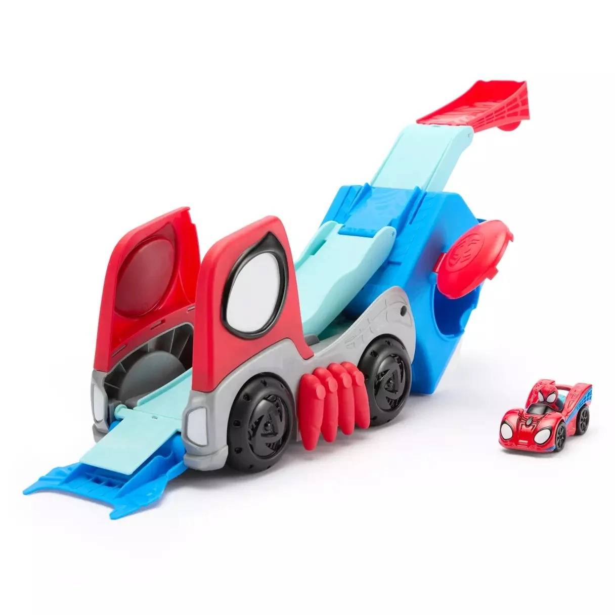 Spidey Transforming Hauler Raceway