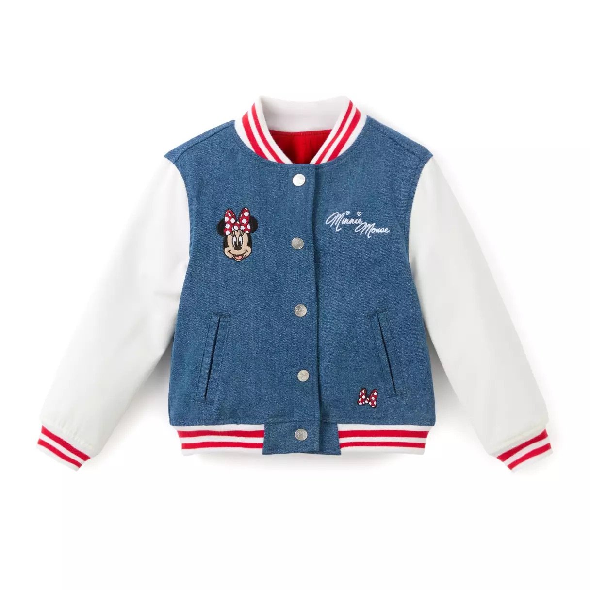 Kids Minnie Varsity Jacket