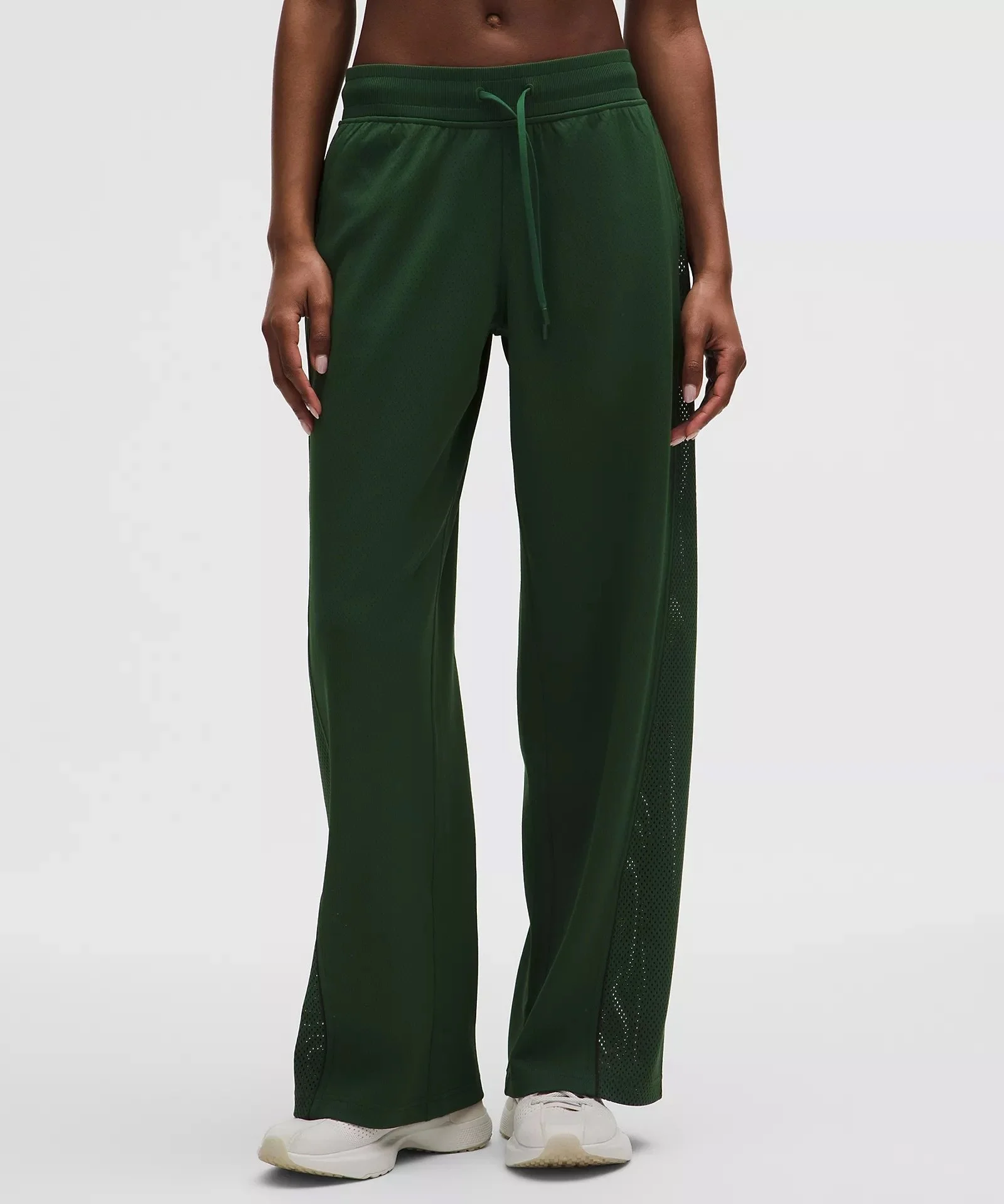 Engineered Knit Mesh Tennis Track Pant