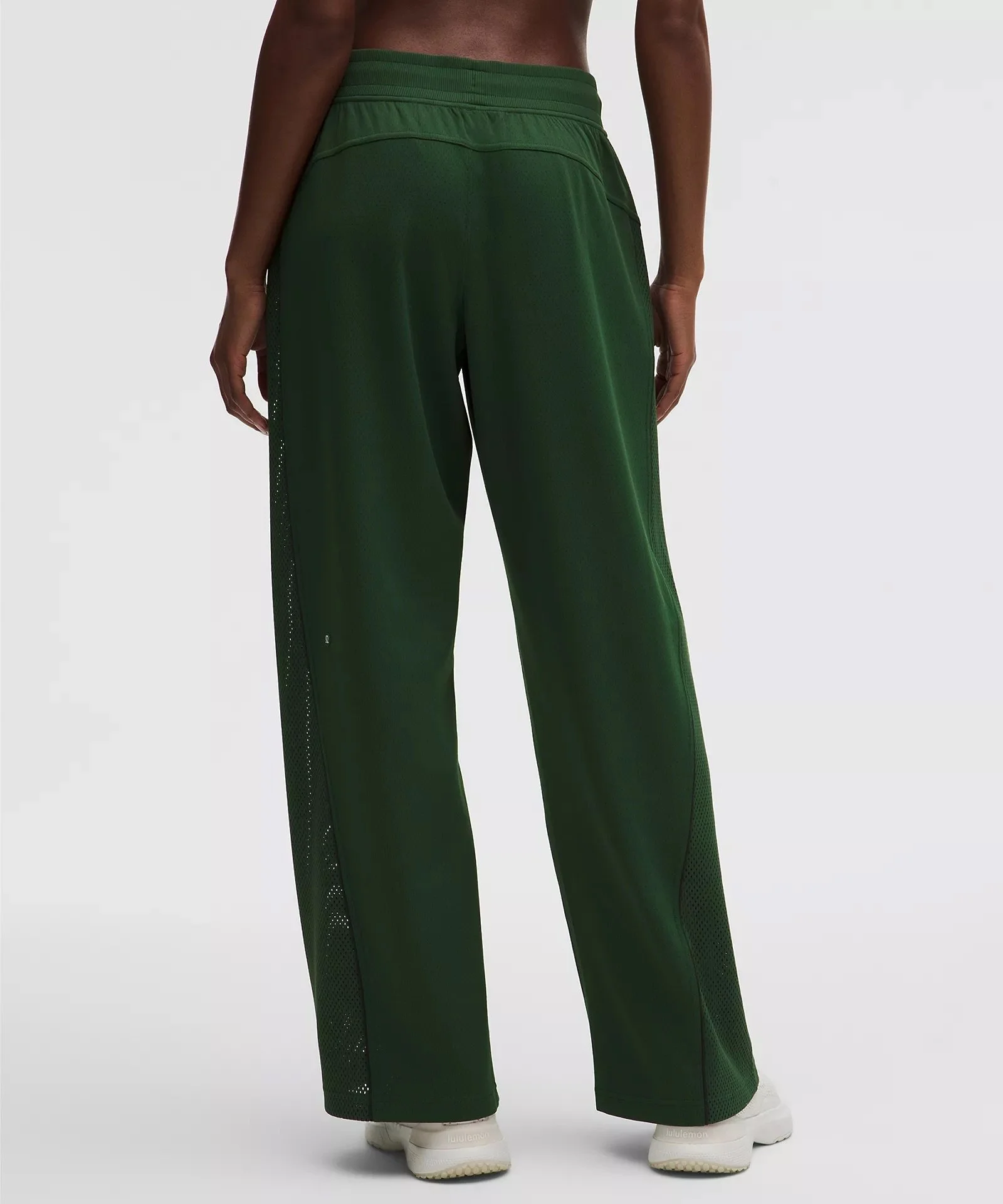 Engineered Knit Mesh Tennis Track Pant