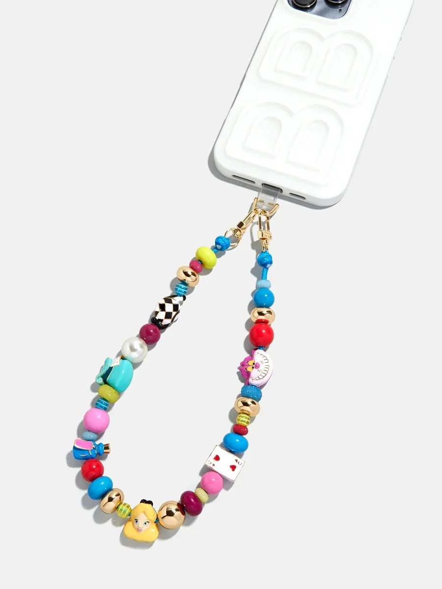 Alice in Wonderland Phone Charm