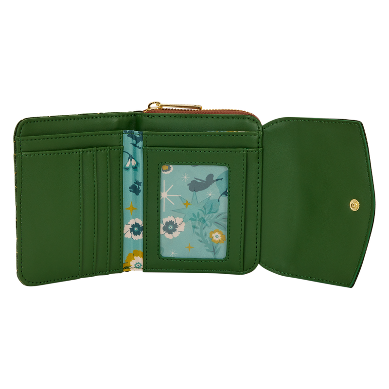 Peter Pan Quilted Texture Wallet