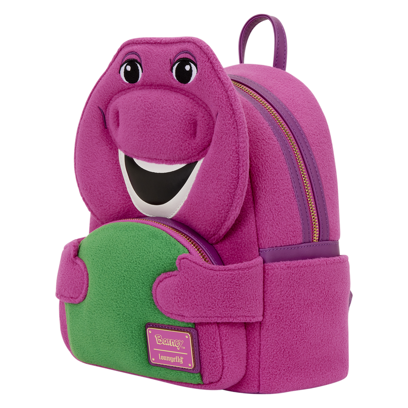 Barney Cosplay Mini Backpack