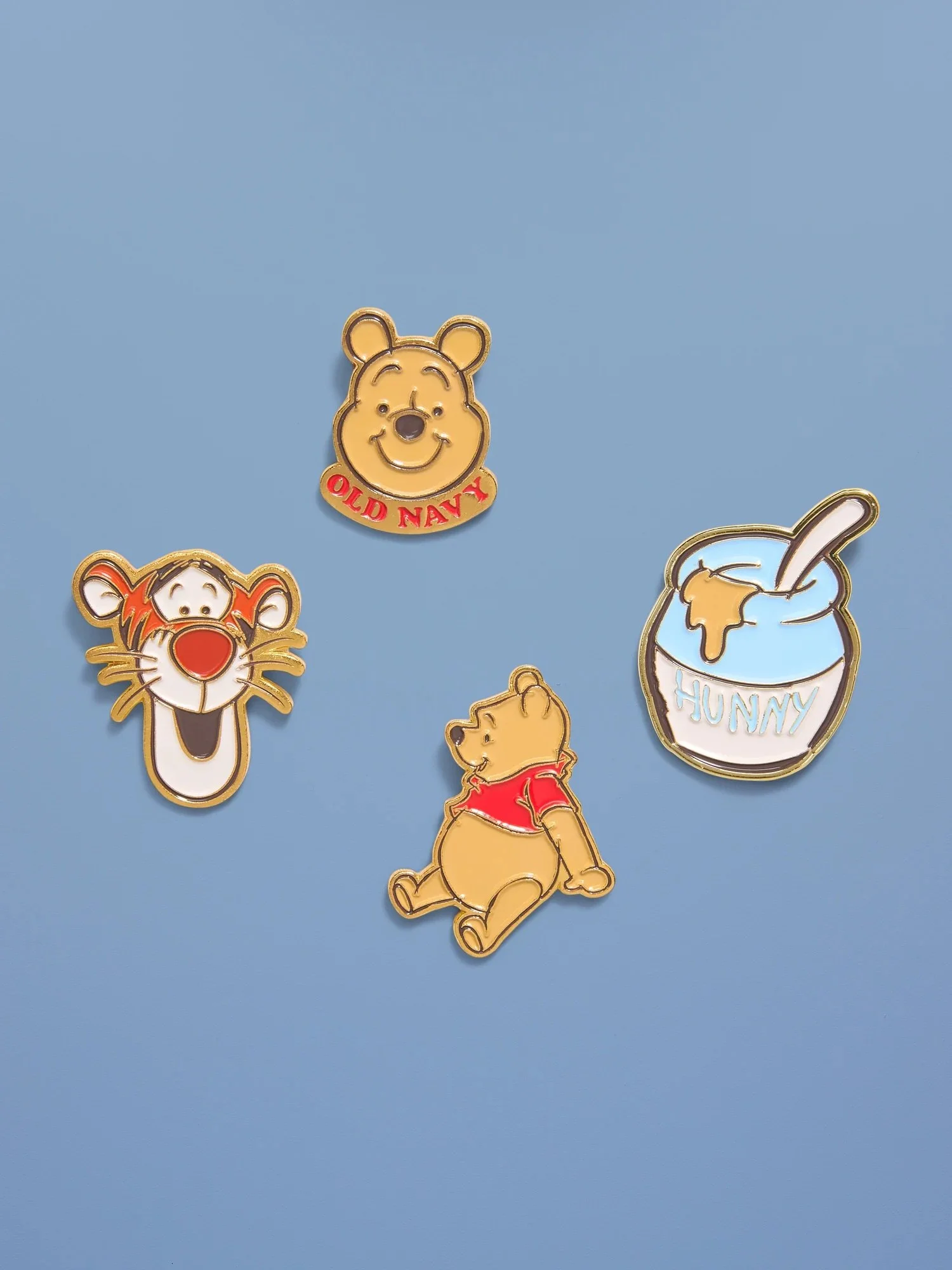Winnie the Pooh Enamel Pin Set