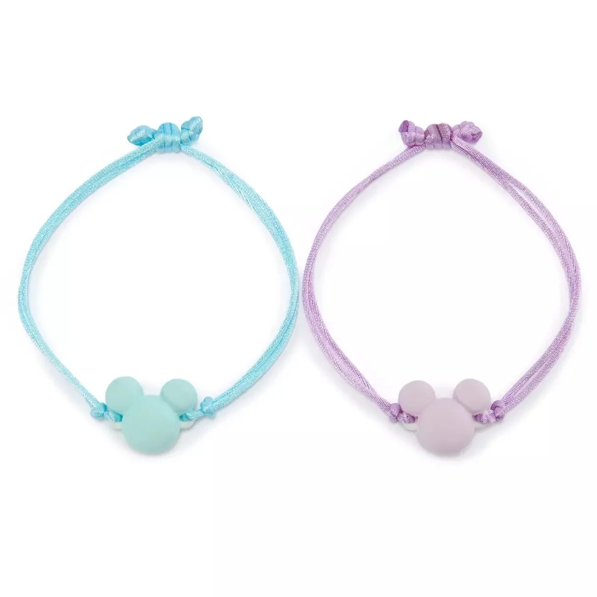 Kids Mickey Icon Macaron Bracelet Set