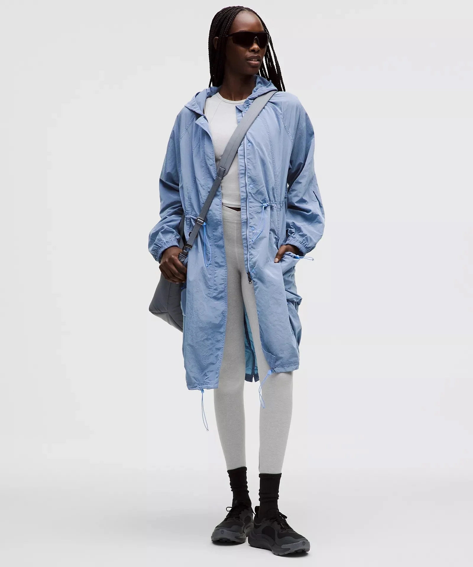 Lightweight Woven Long Jacket