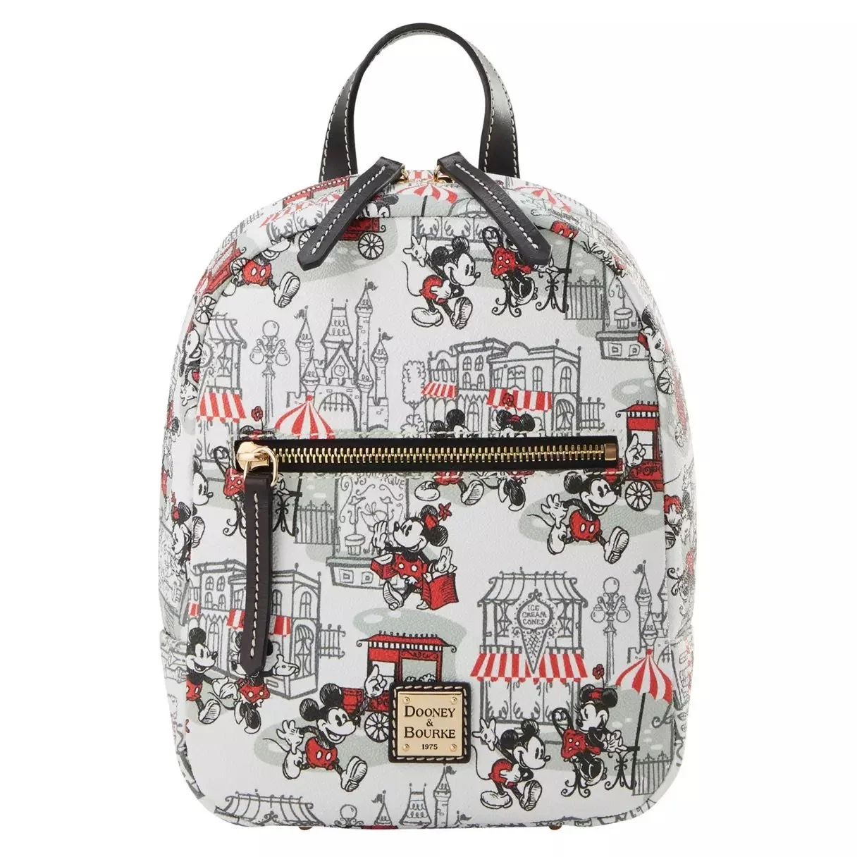 Dooney &amp; Bourke Mickey &amp; Minnie Main Street Mini Backpack