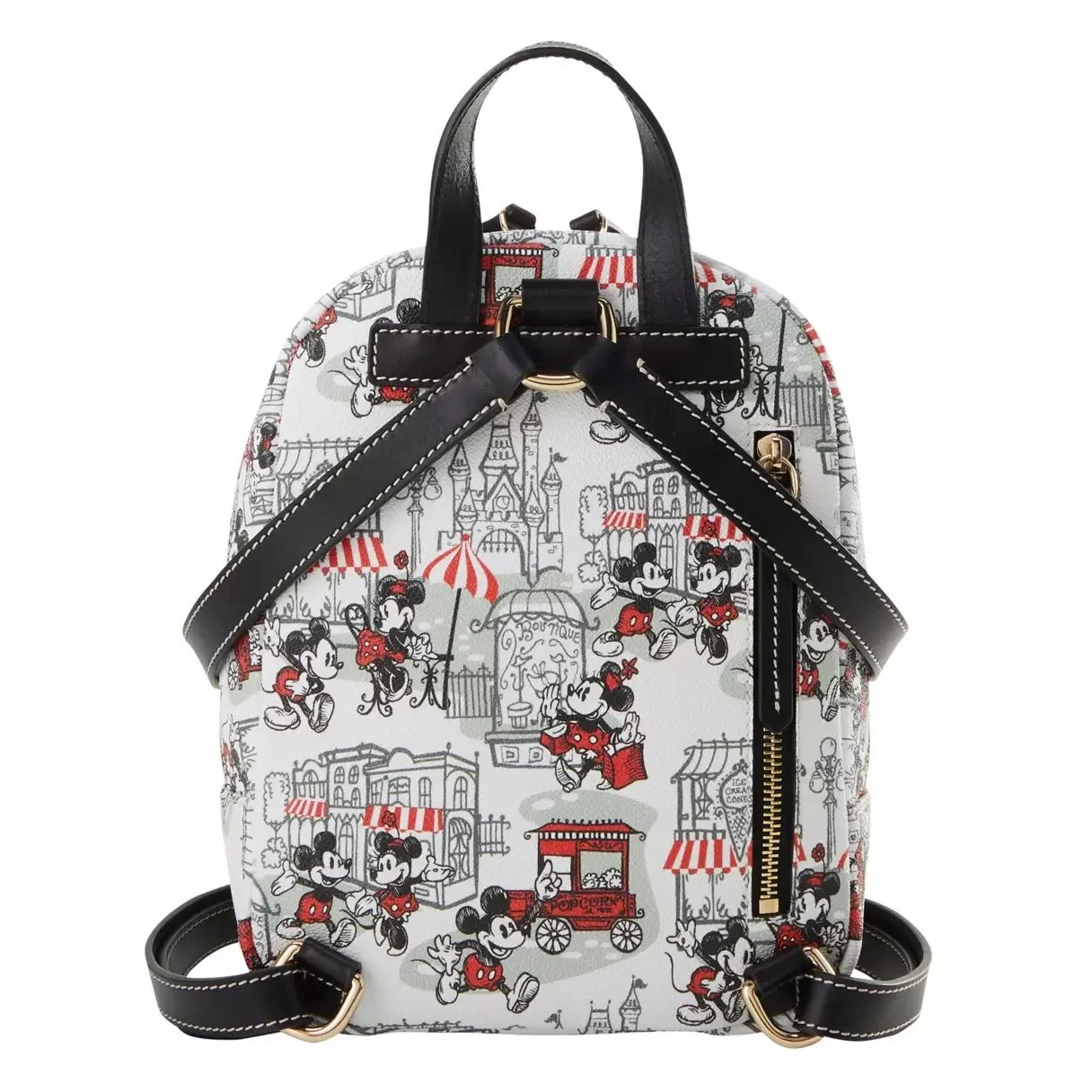 Dooney &amp; Bourke Mickey &amp; Minnie Main Street Mini Backpack