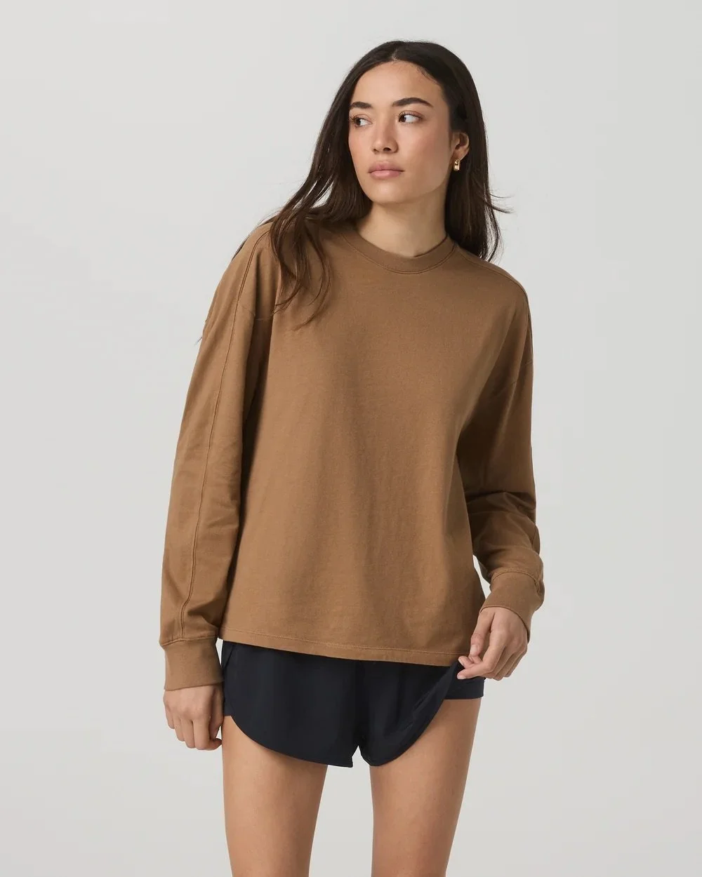 Long Sleeve Heavyweight Cotton Tee