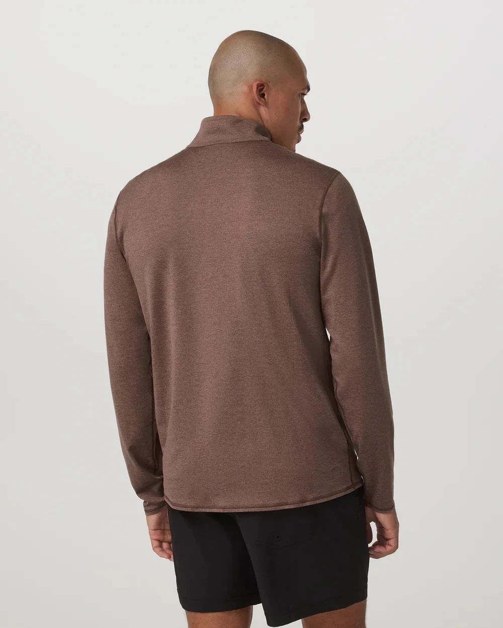 Ponto Half Zip Mock Neck