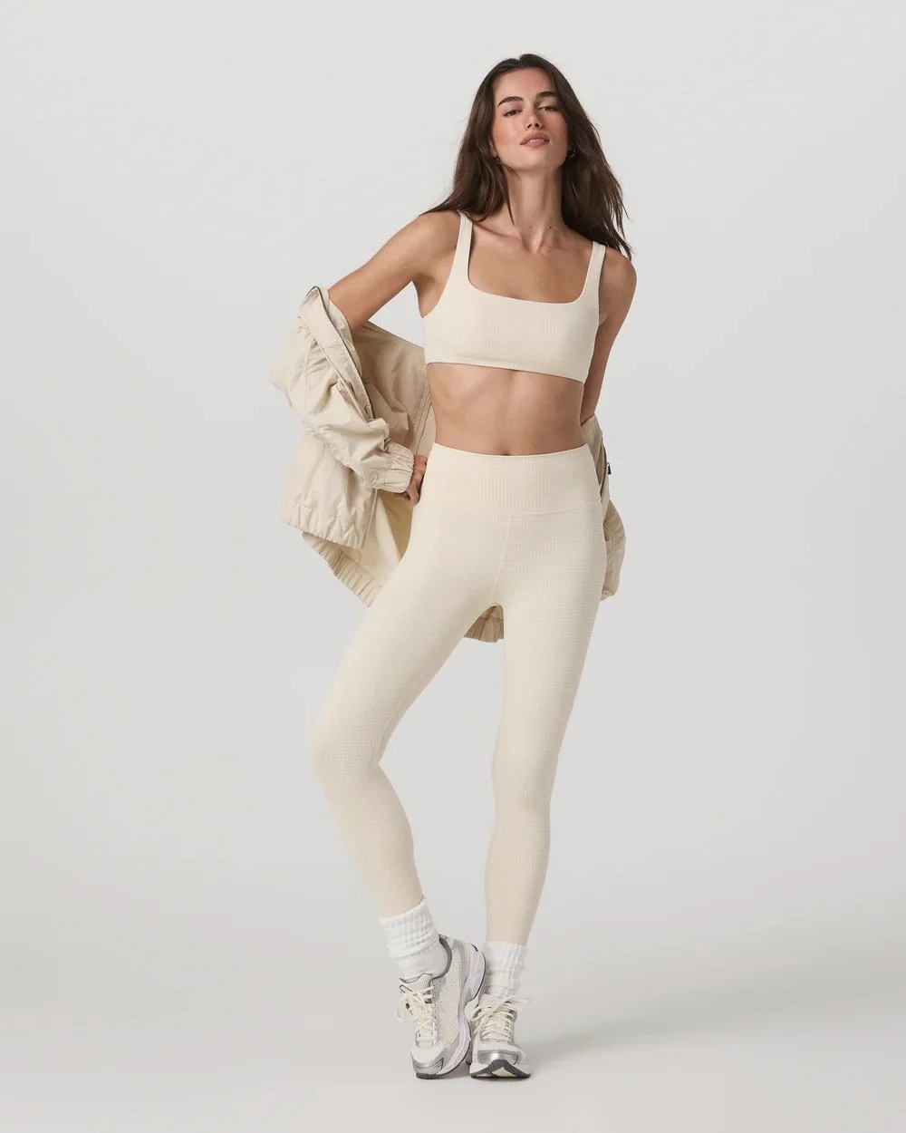 Micro Houndstooth Bra