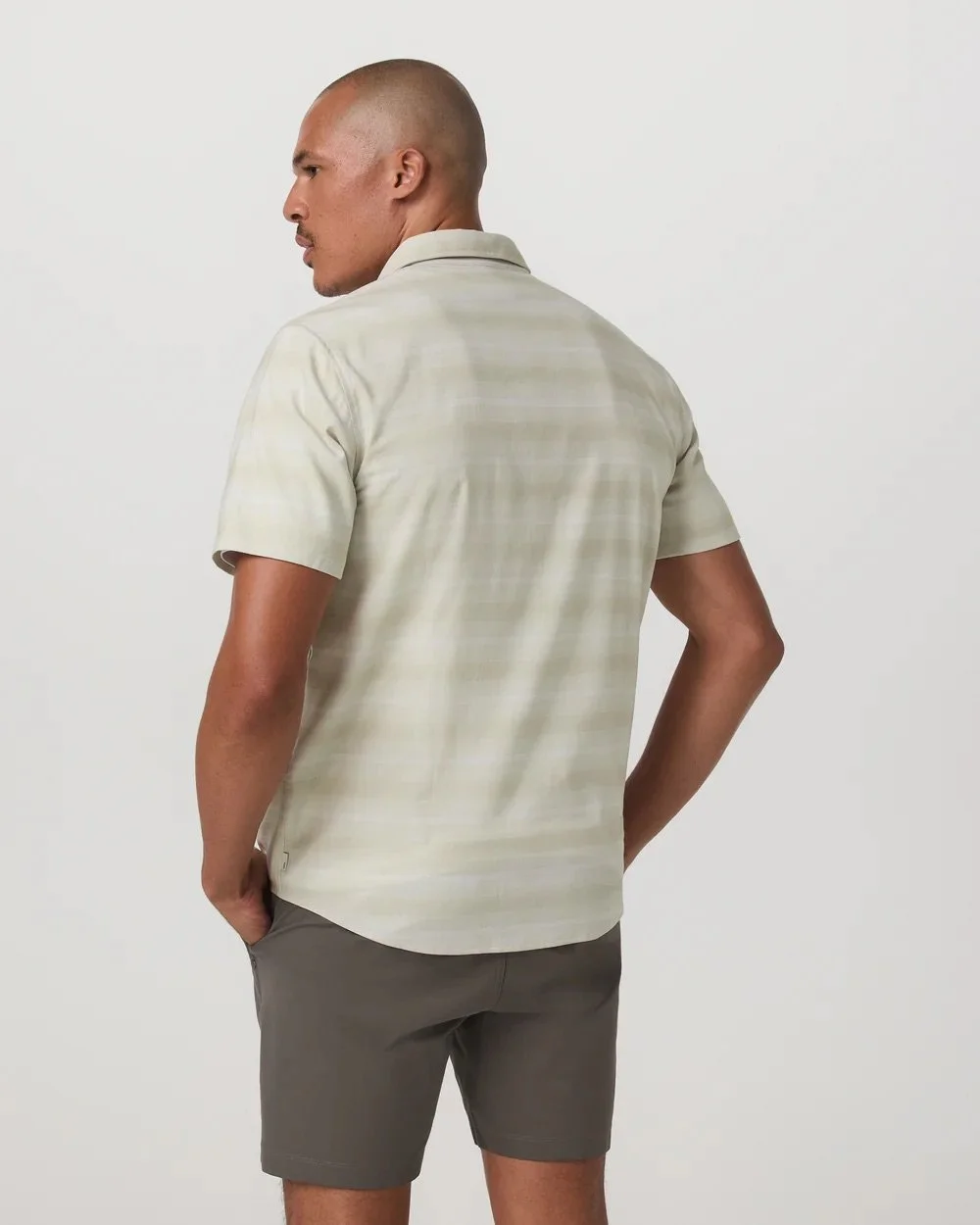 Short Sleeve Plaid Button Down Shirt