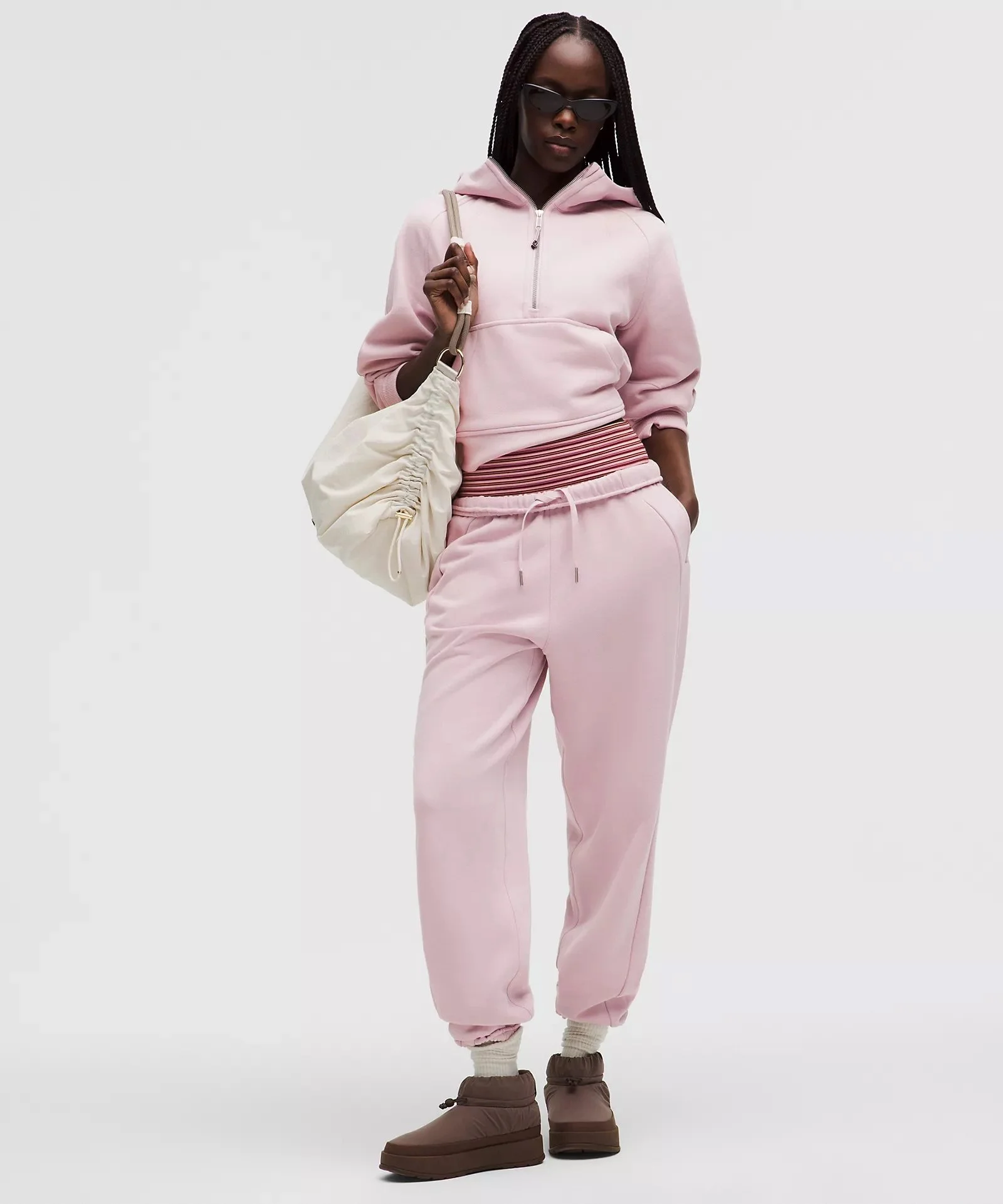 Scuba Oversized Half-Zip Hoodie