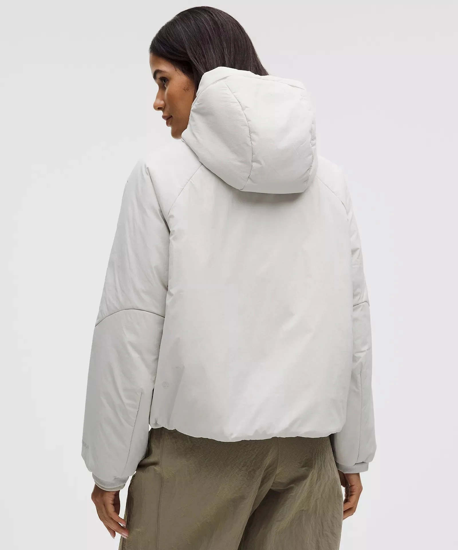 Water-Resistant Insulated Hooded Jacket