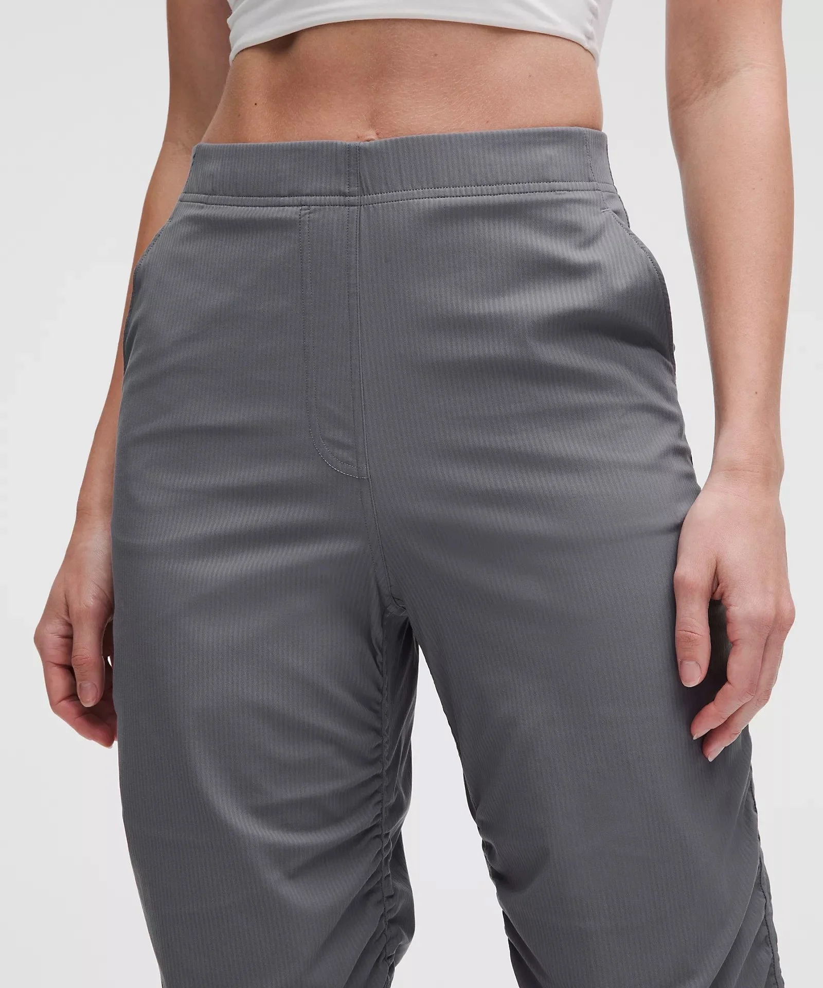 Dance Studio Slim-Fit High-Rise Flared Pant