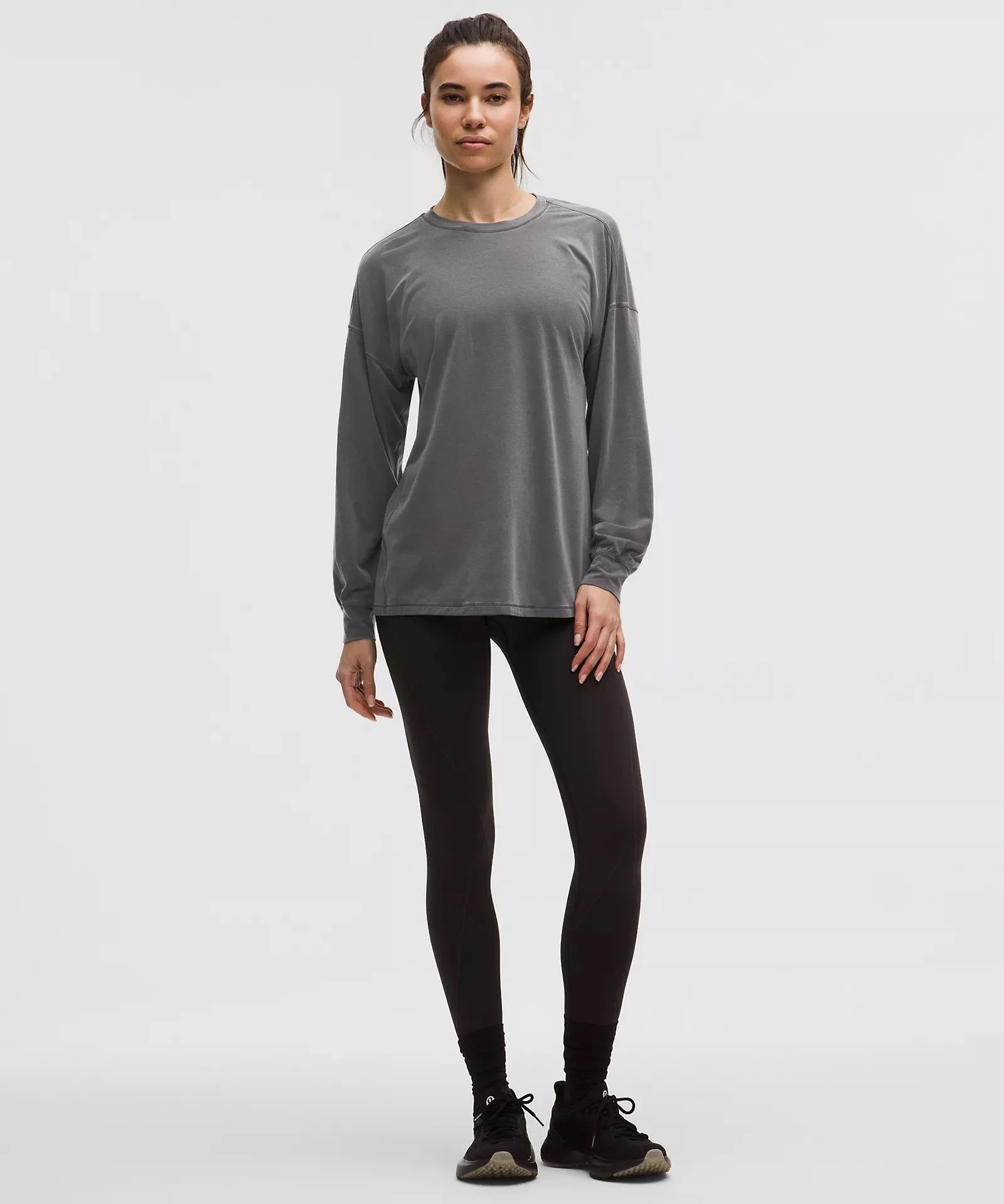 EasySet Relaxed Long-Sleeve Shirt Wash