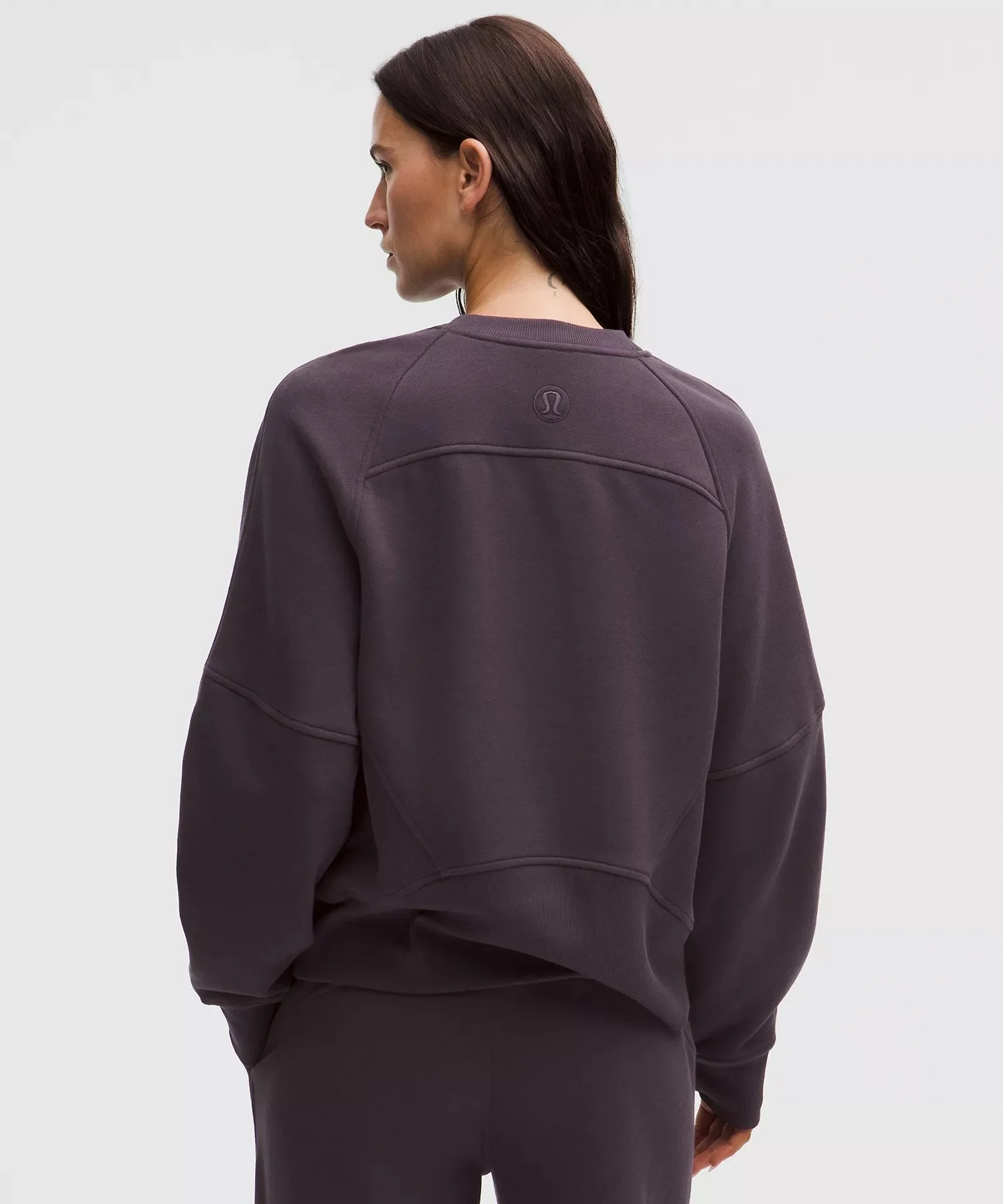 Scuba Oversized Hip-Length Pullover Jewelled