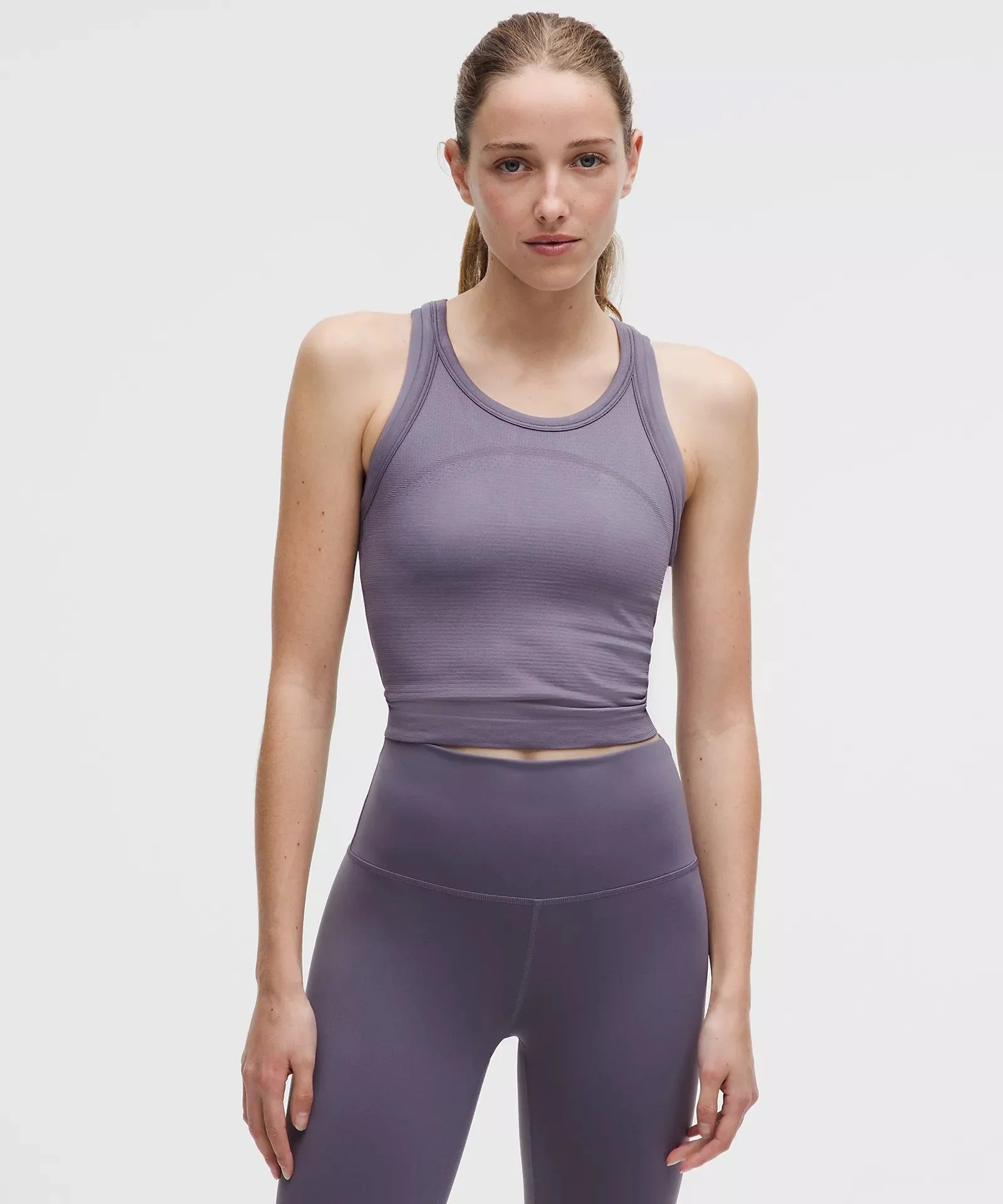 Swiftly Tech Cropped Racerback Tank Top 2.0