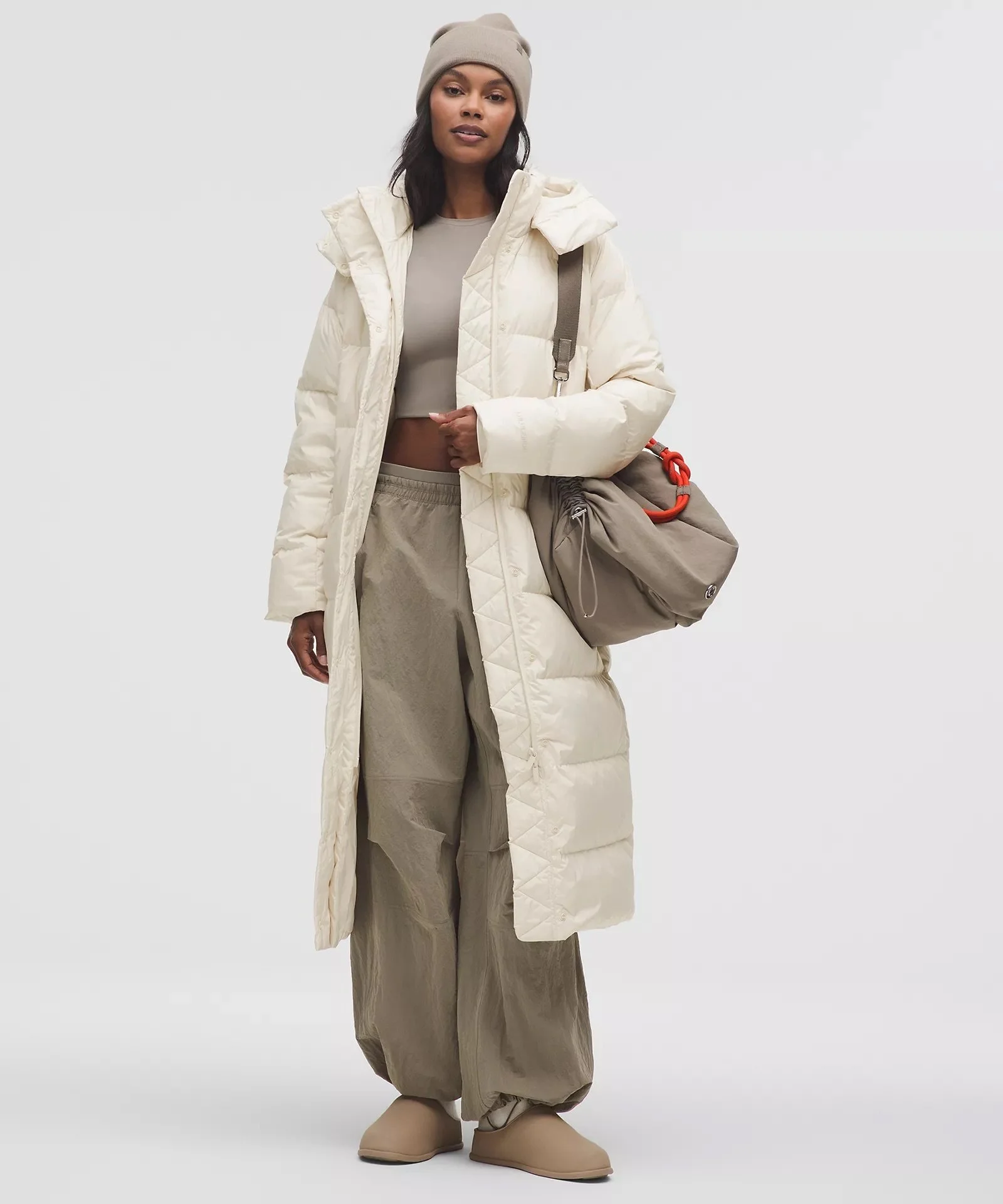 Wunder Puff 600-Down-Fill Long Jacket