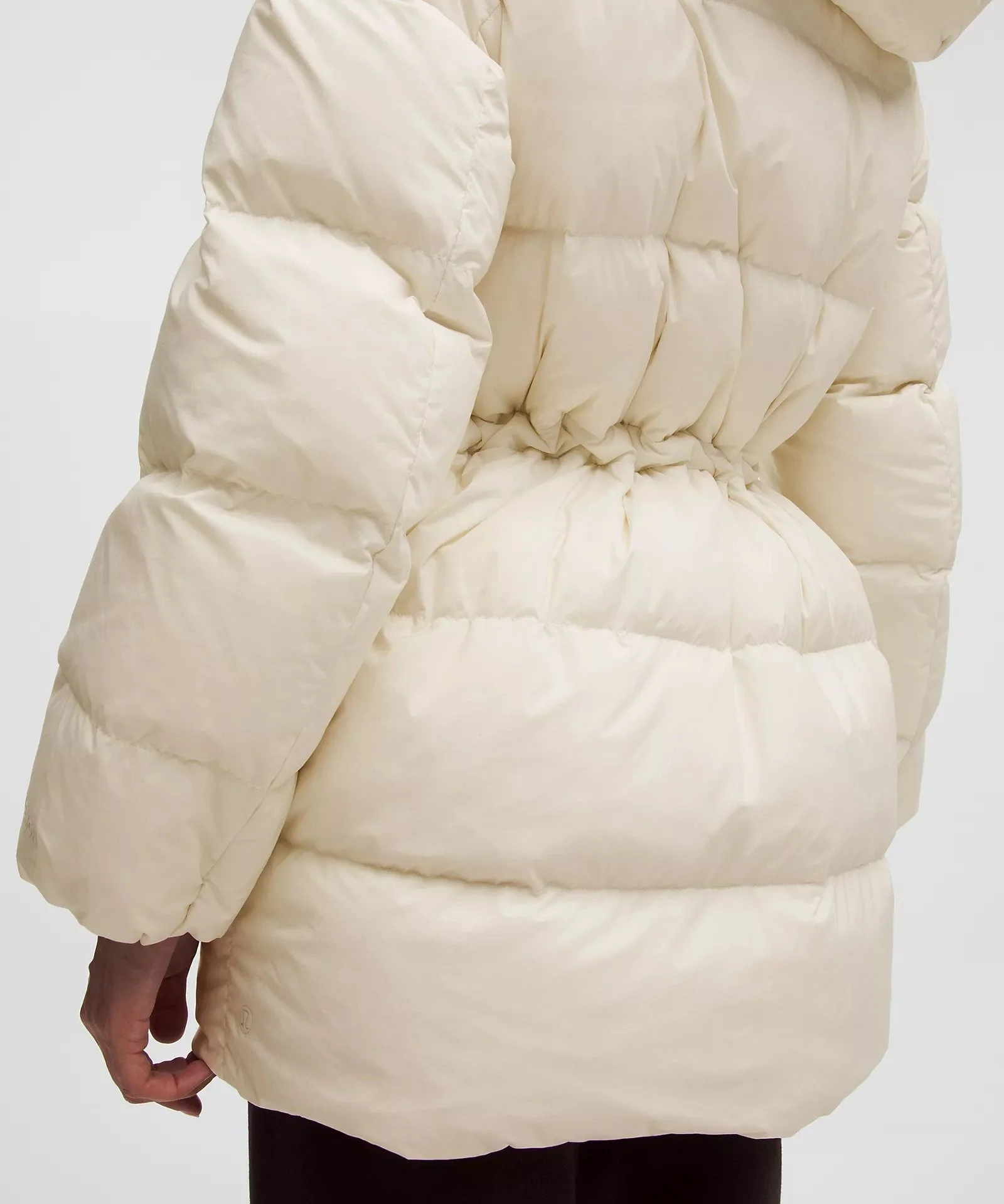 Cinch-Waist 600-Down-Fill Puffer