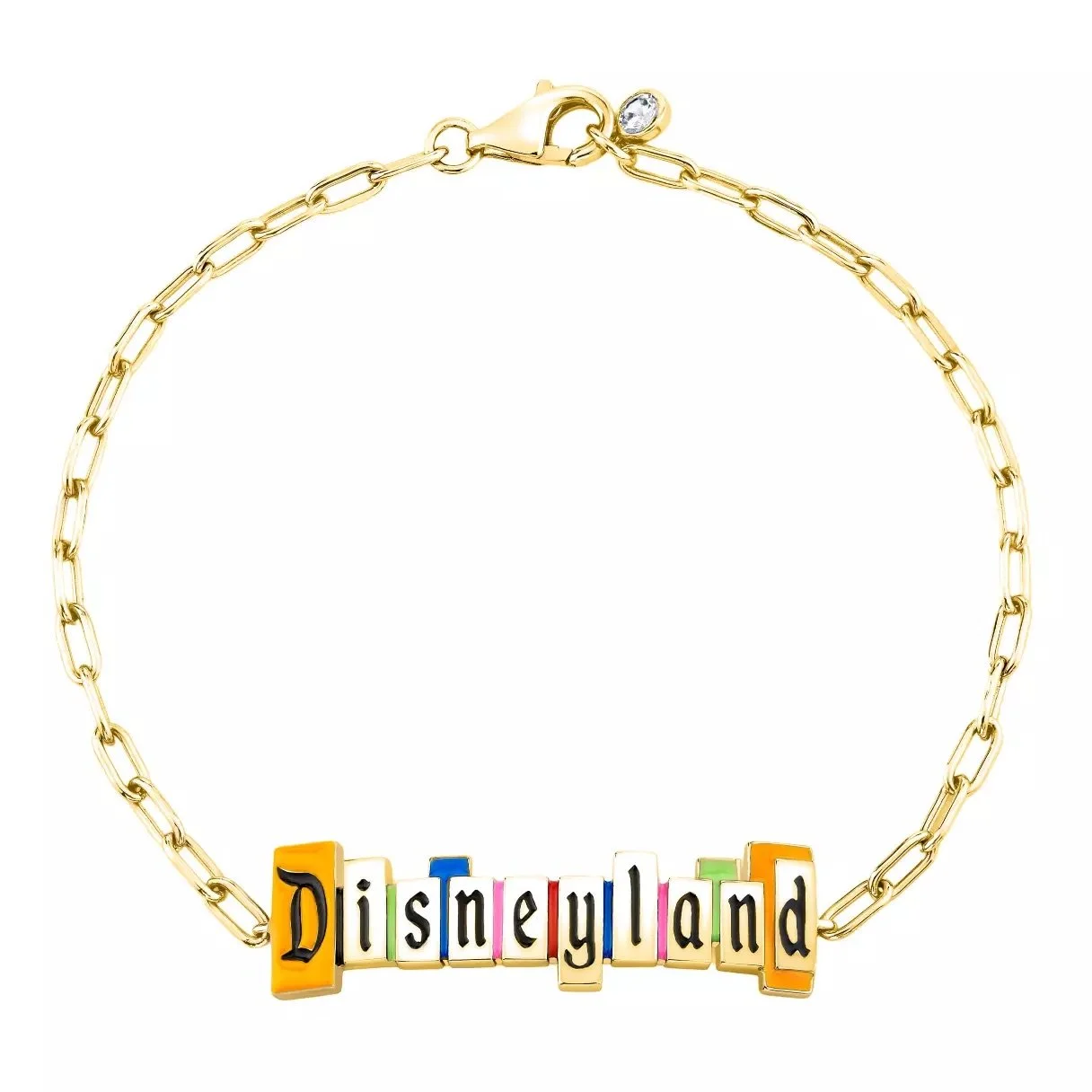 CRISLU Disneyland Marquee Bracelet - Gold