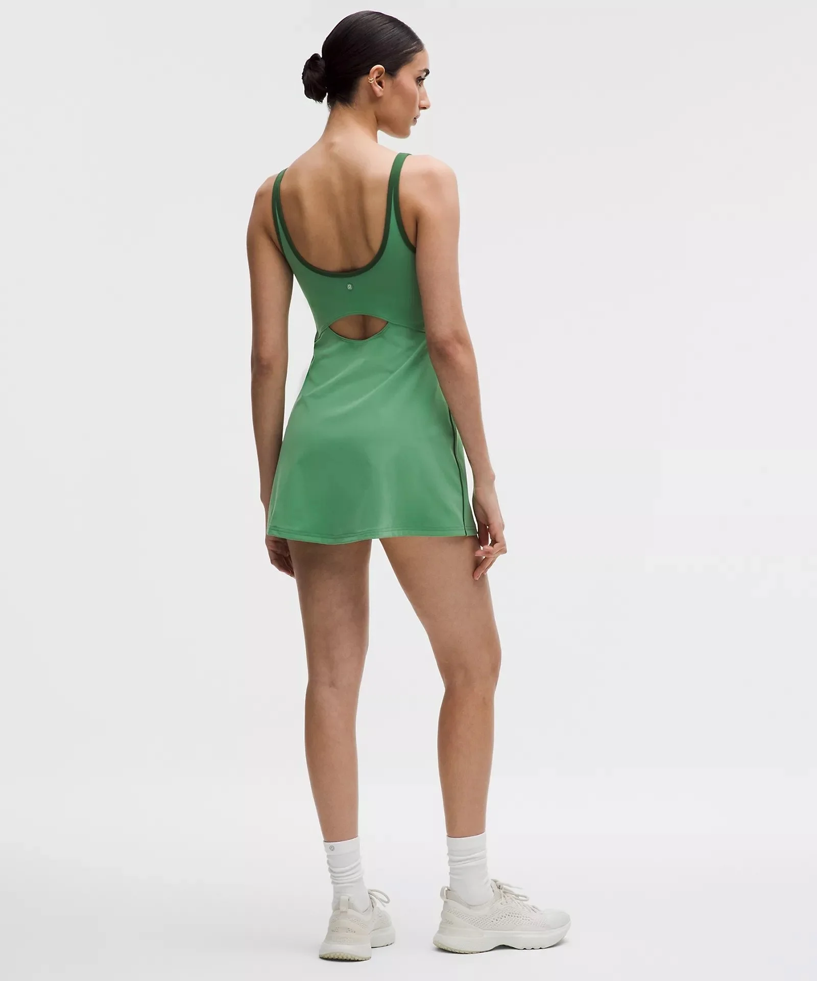 Scoop-Neck Cutout Tennis Dress