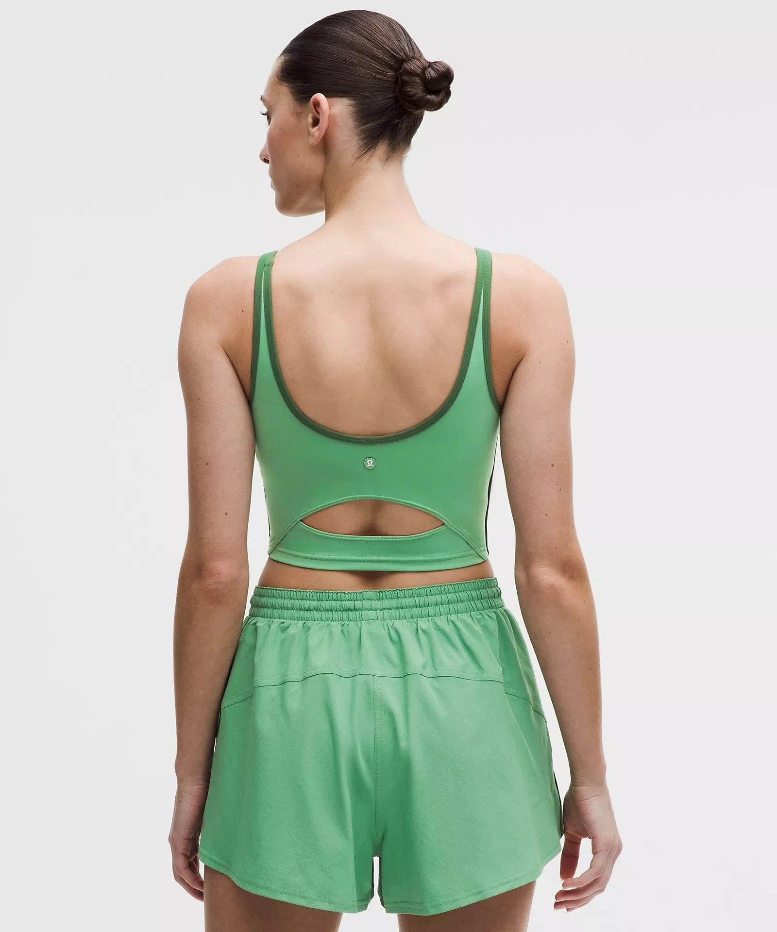 Scoop-Neck Cutout Tennis Tank Top