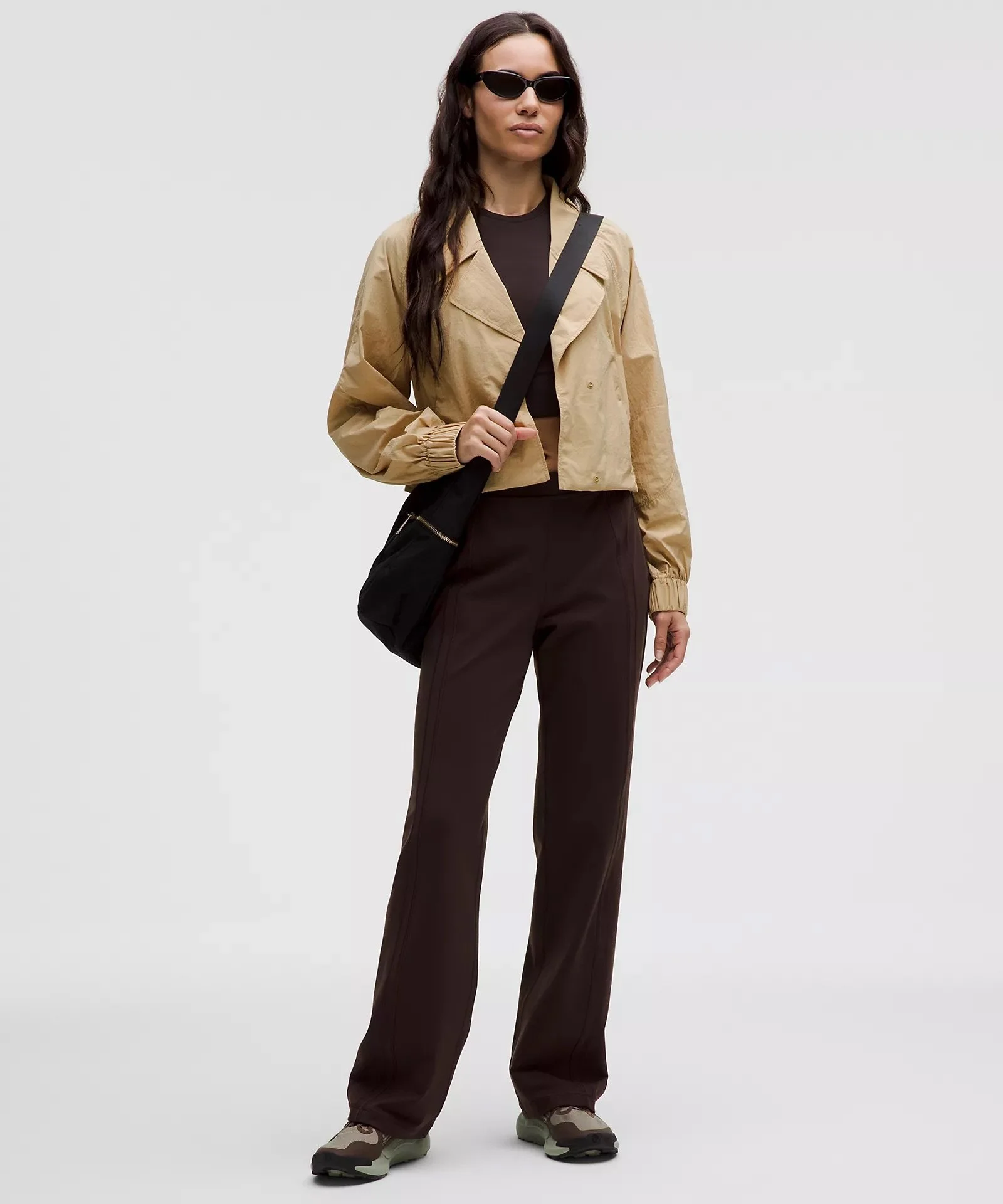 Cropped Trench Jacket