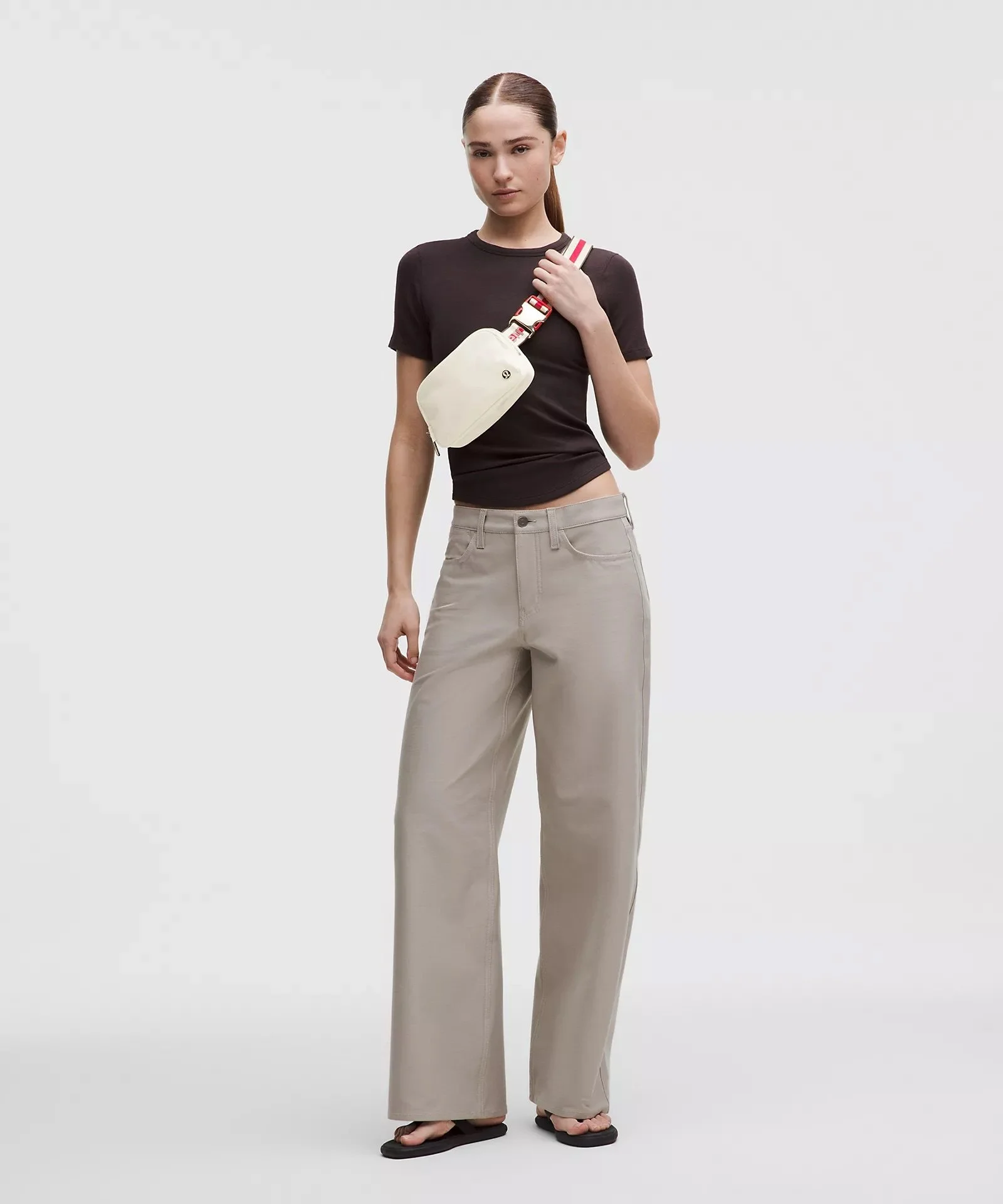 Everywhere Belt Bag 1L Striped Wordmark