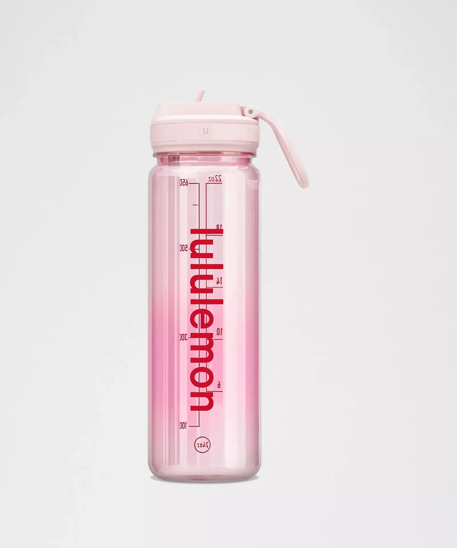 Back to Life Clear Bottle 24oz Straw Lid