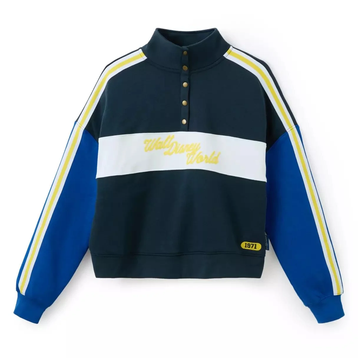 WDW Collegiate 1/4 Snap Pullover Sweatshirt