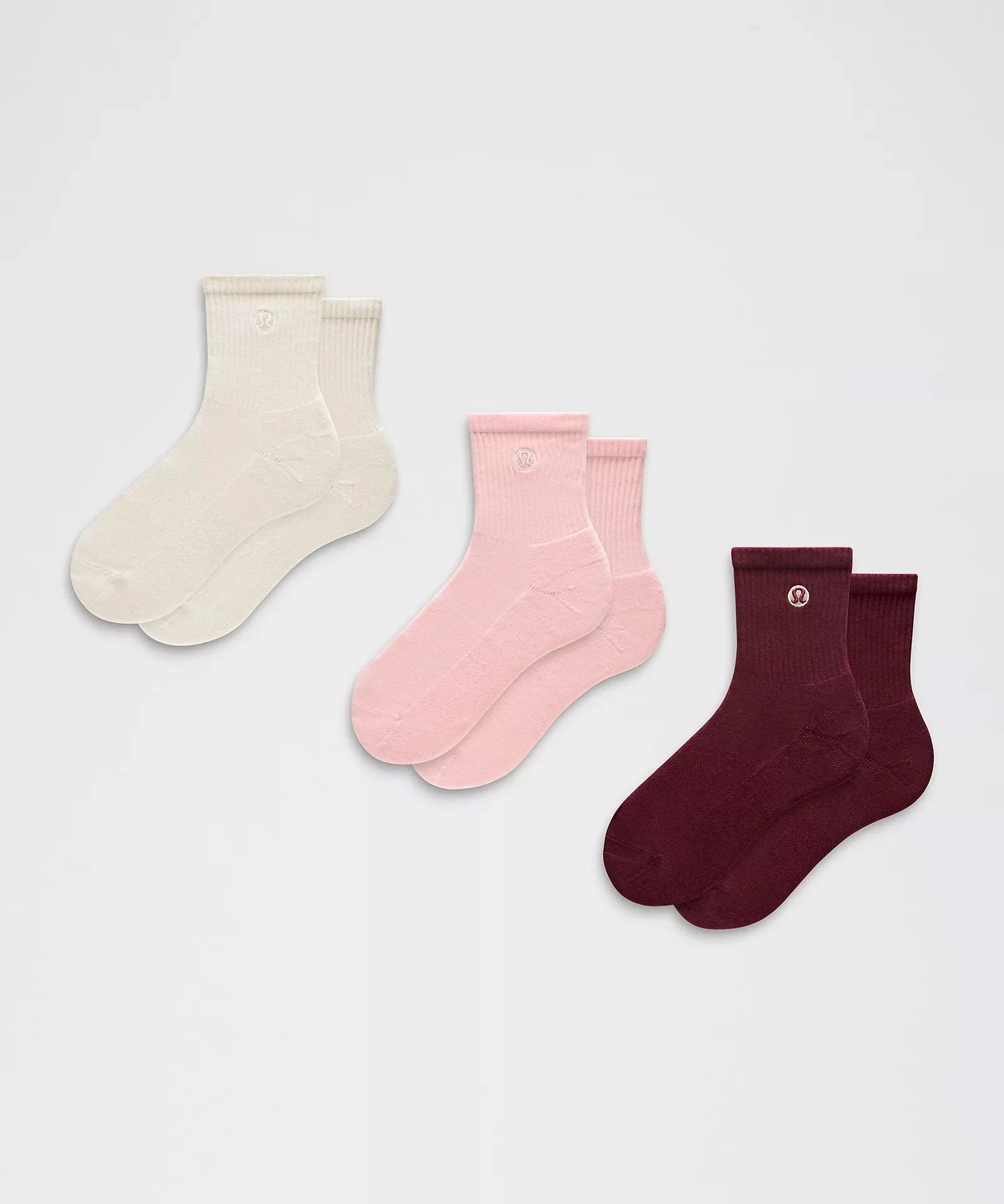 Daily Essential Quarter Socks 3 Pack