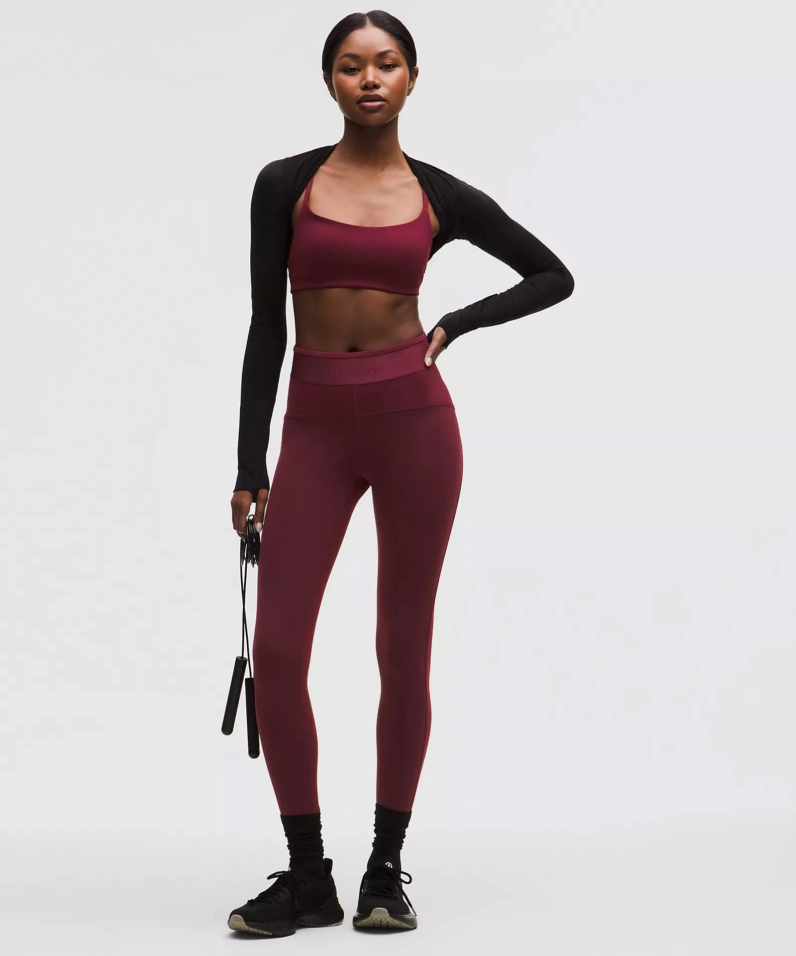 License to Train High-Rise Tight 25" Logo