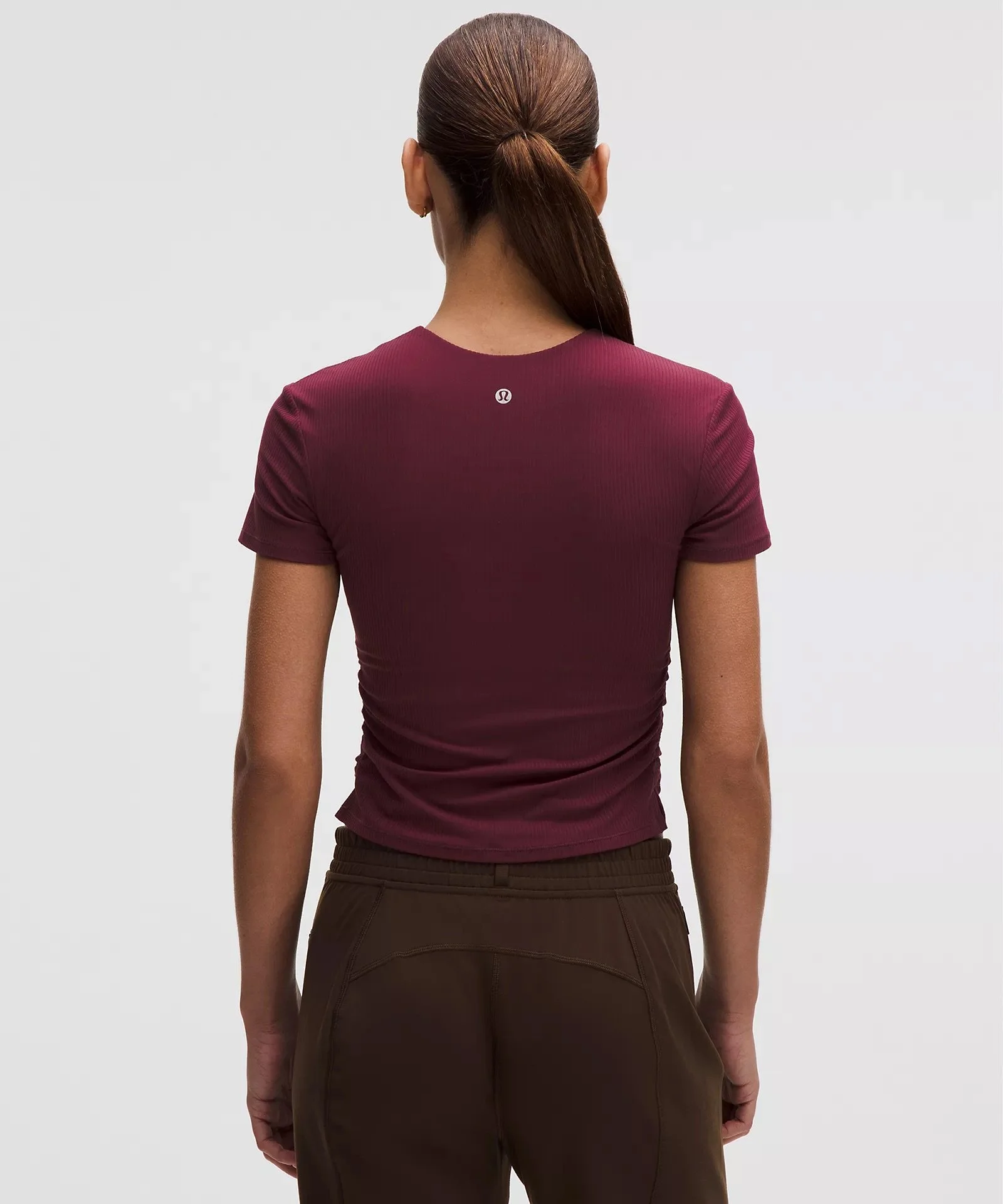 All It Takes Ribbed Nulu V-Neck T-Shirt