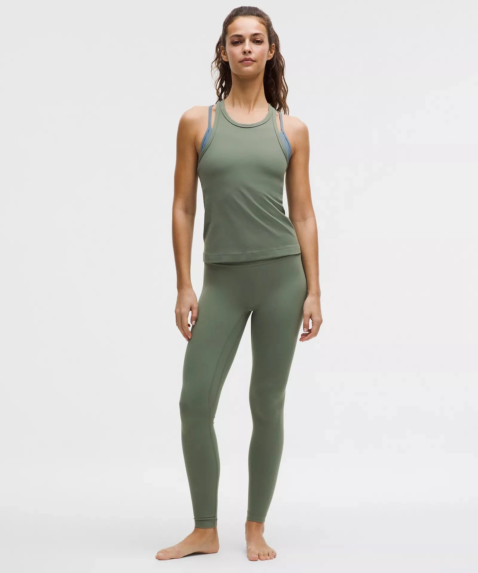 Align Waist-Length Racerback Tank Top