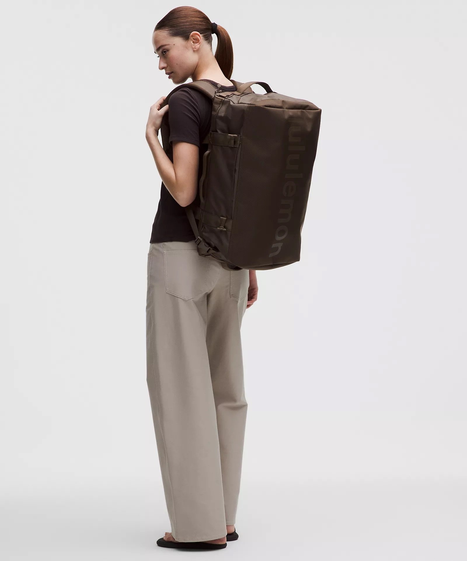 2-in-1 Travel Duffle Backpack 45L