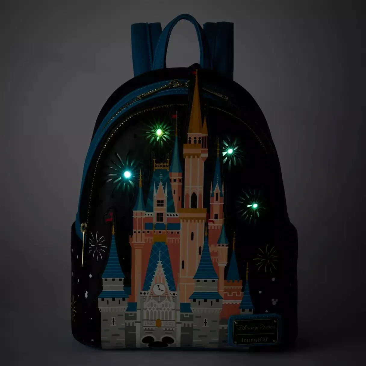 Cinderella Castle Light-Up Loungefly Mini Backpack