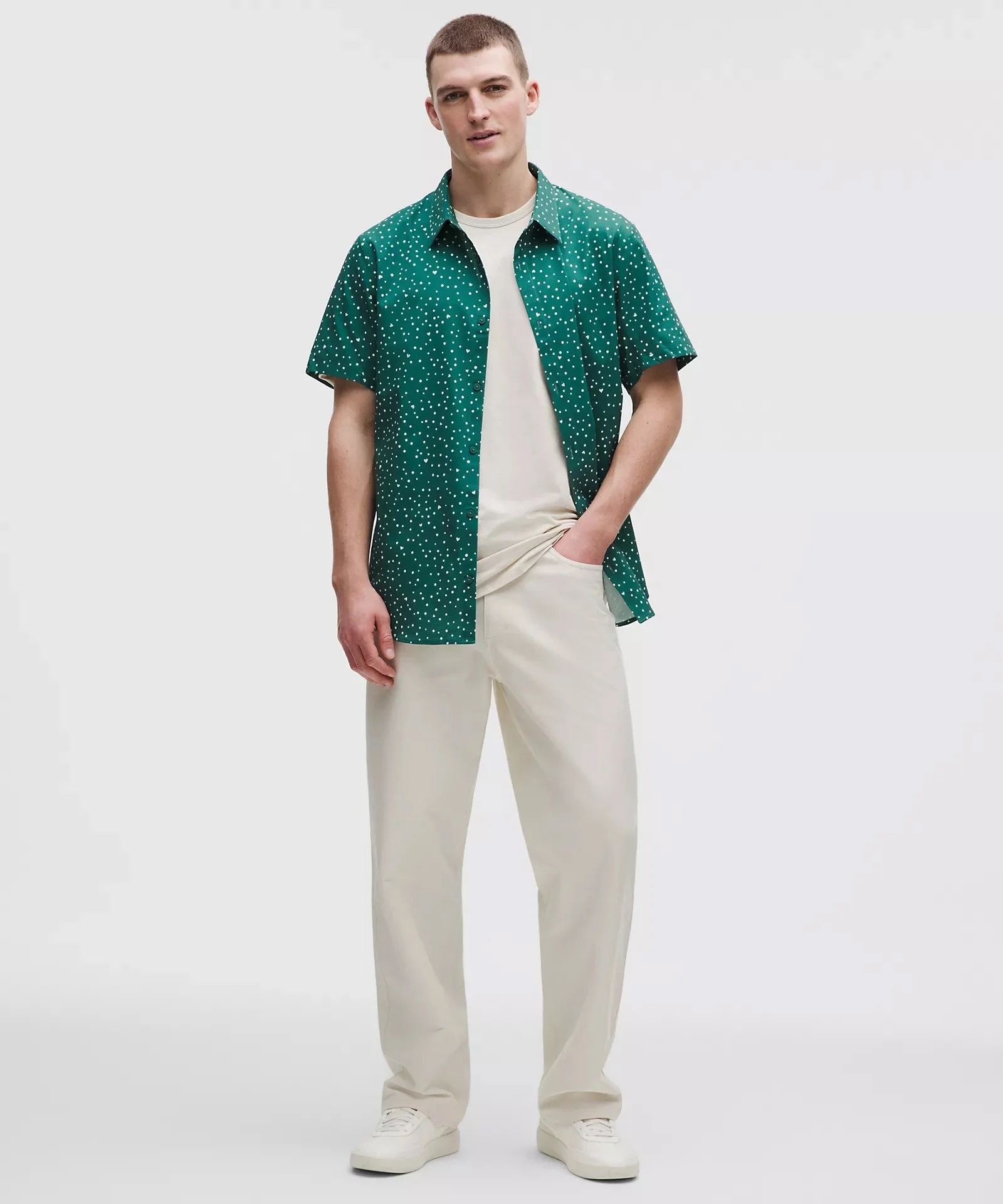 Airing Easy Short-Sleeve Shirt - Deep Marina