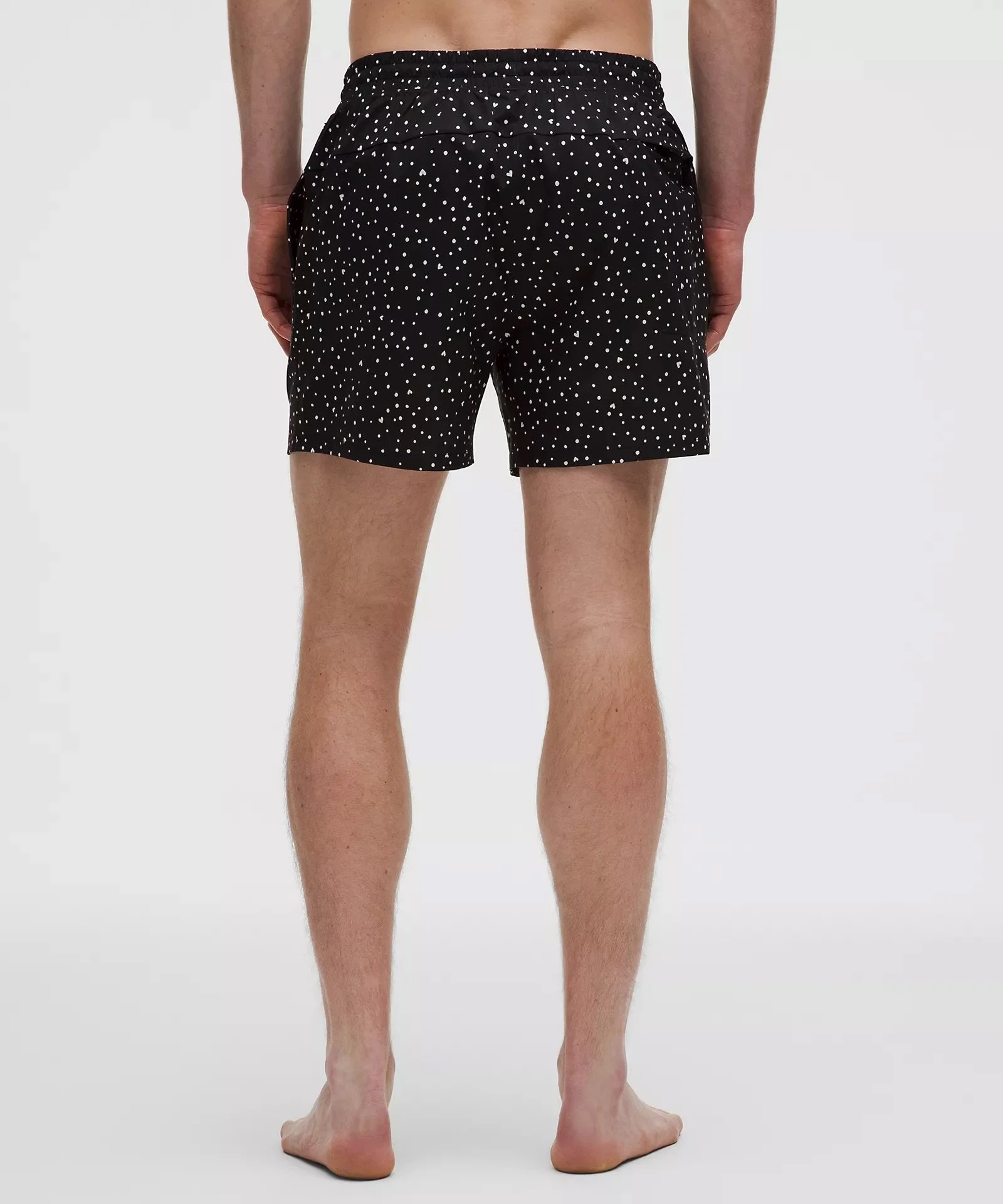 Swim Short 5" Lined - Black