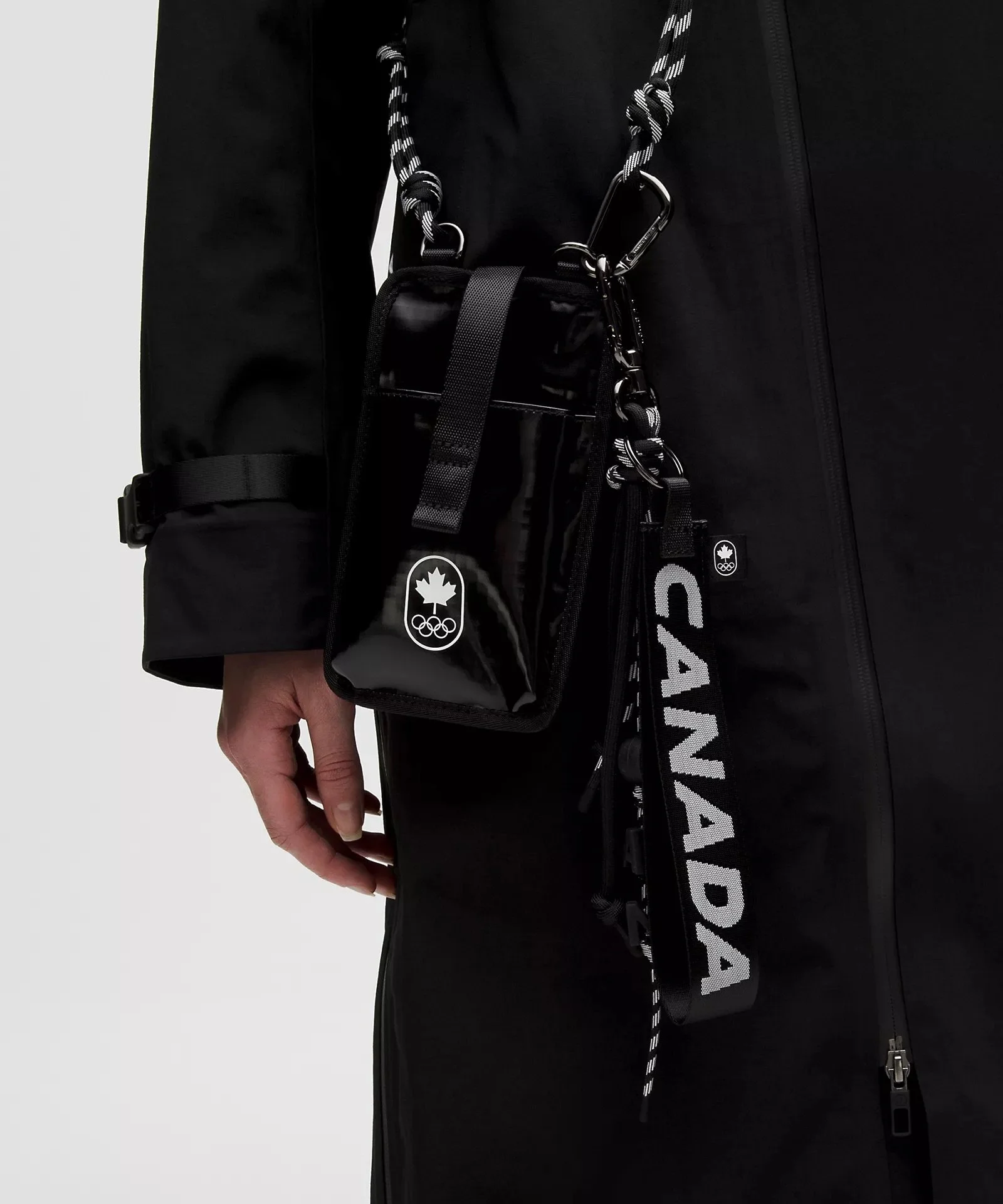 Team Canada Paracord Keychain