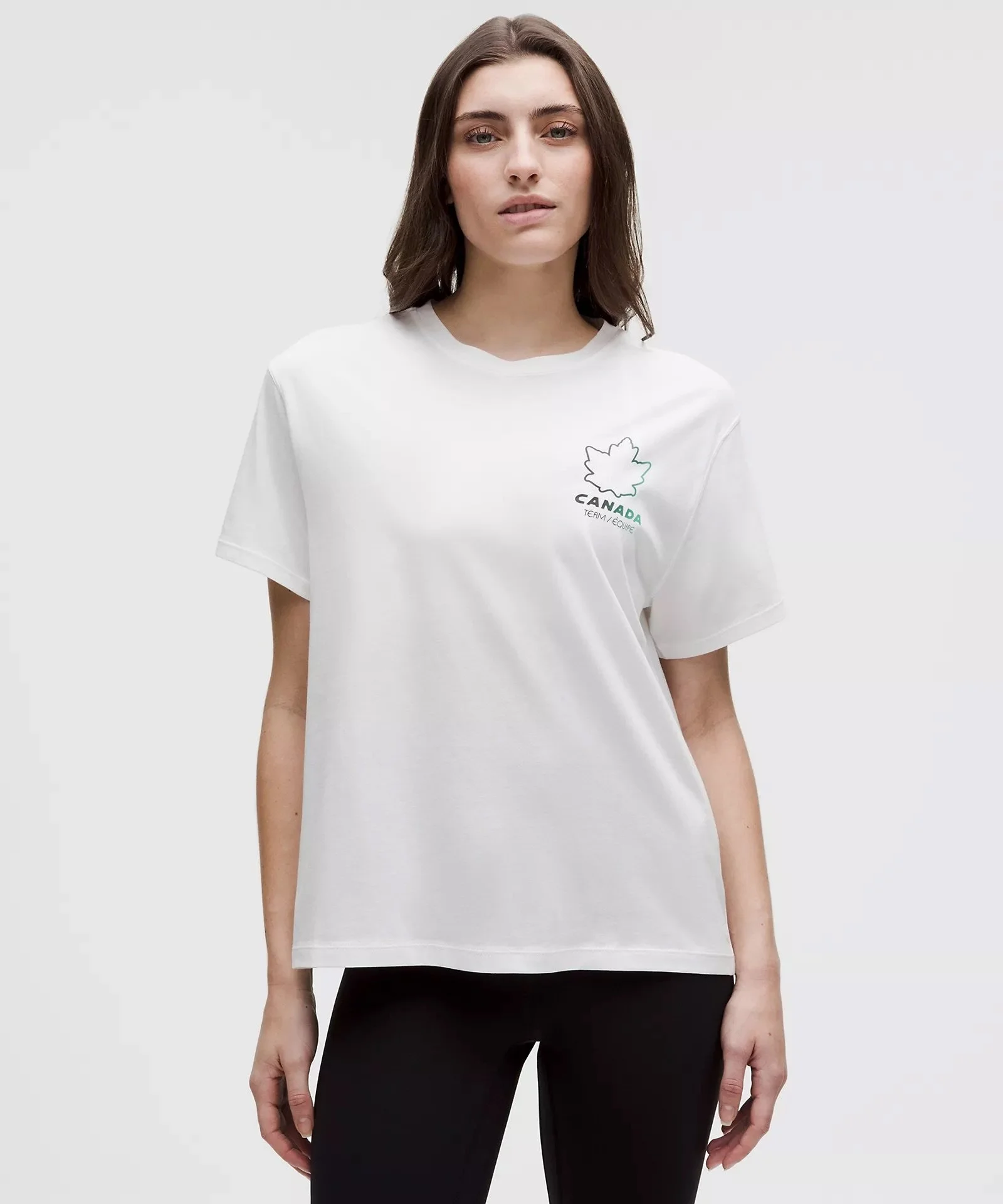 Team Canada Cotton Jersey T-Shirt - White