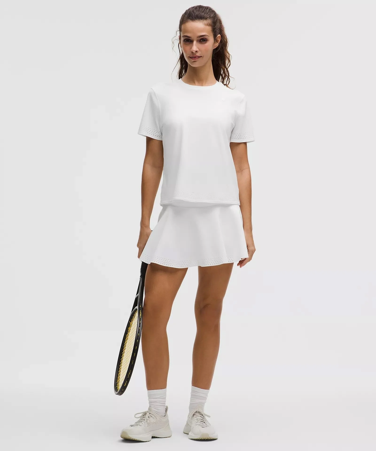 Ventilated Short-Sleeve Tennis Shirt