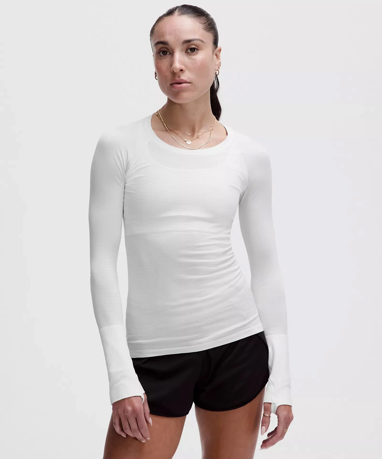 Swiftly Tech Long-Sleeve Shirt 2.0 Hip Length